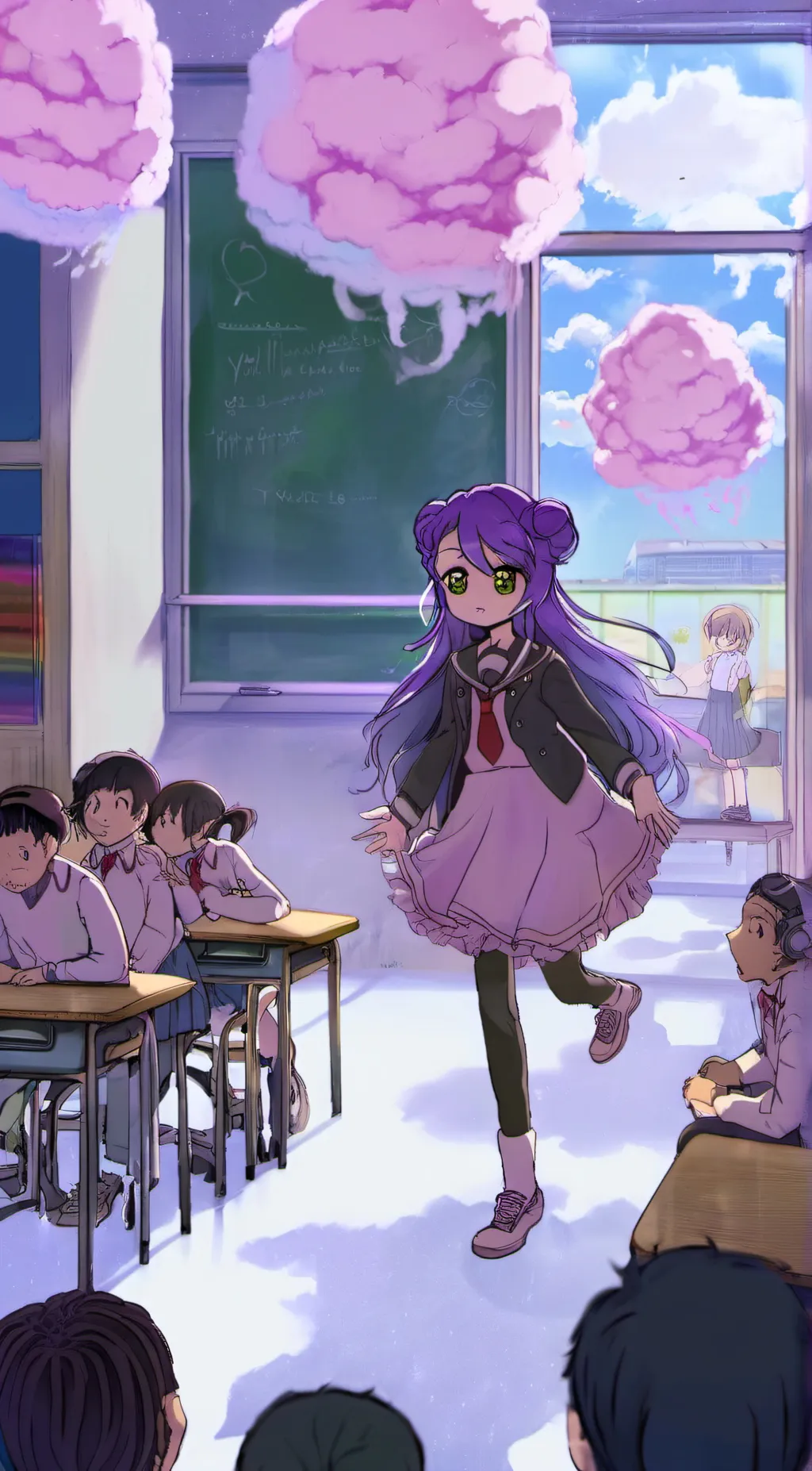 ai character: hinata background