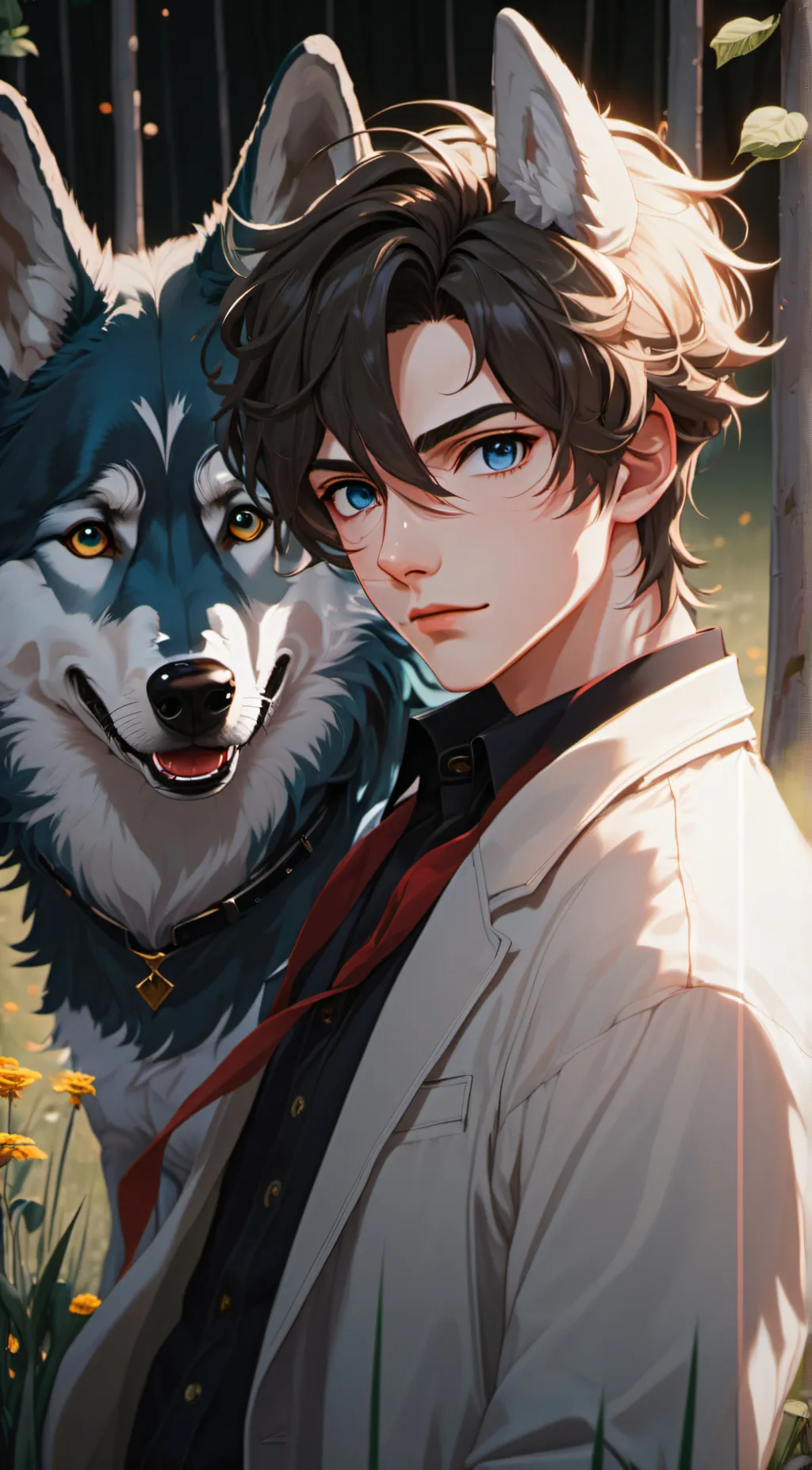ai character: loke background