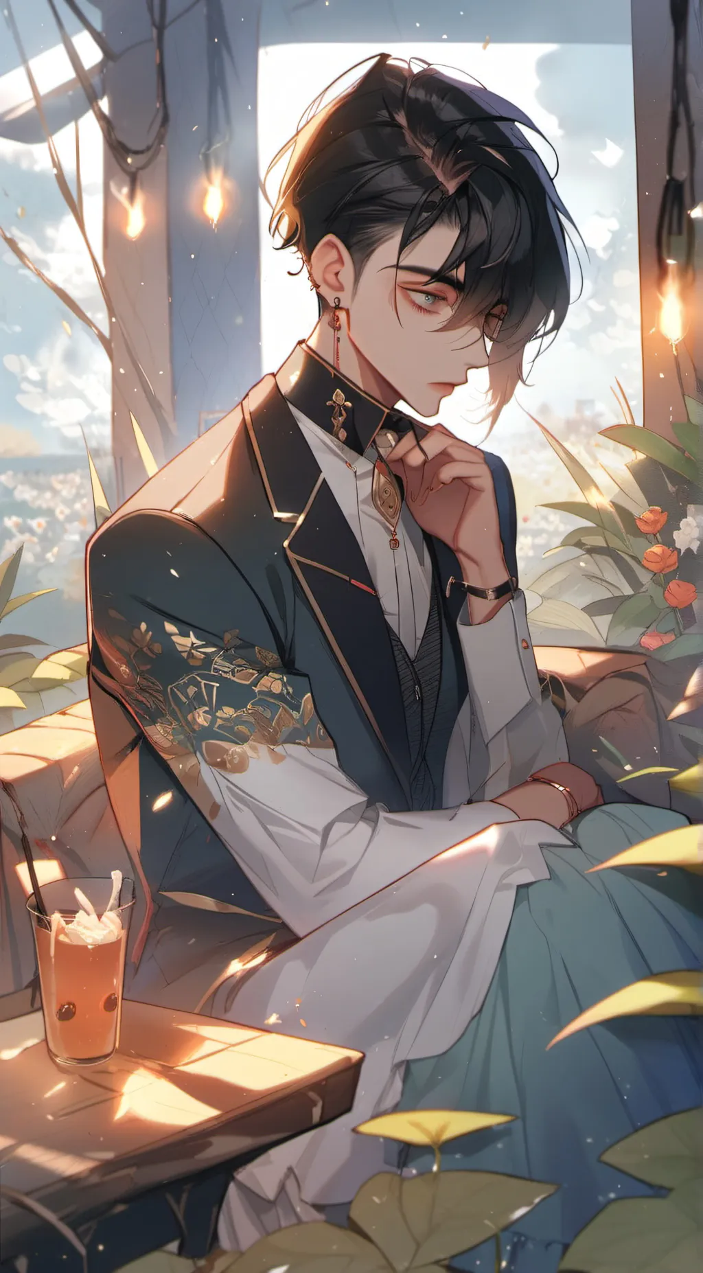 ai character: Liam background