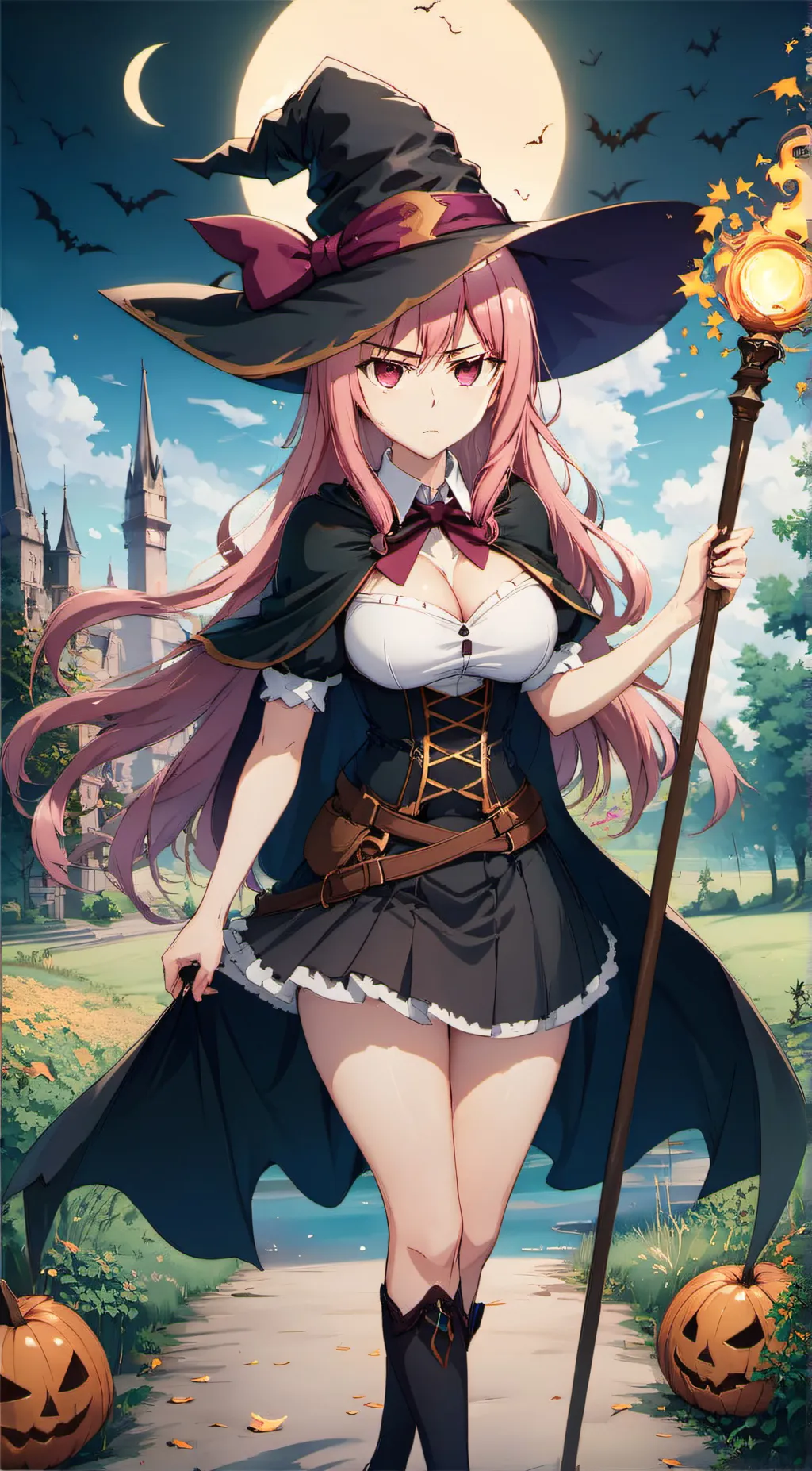 ai character: Himiko background