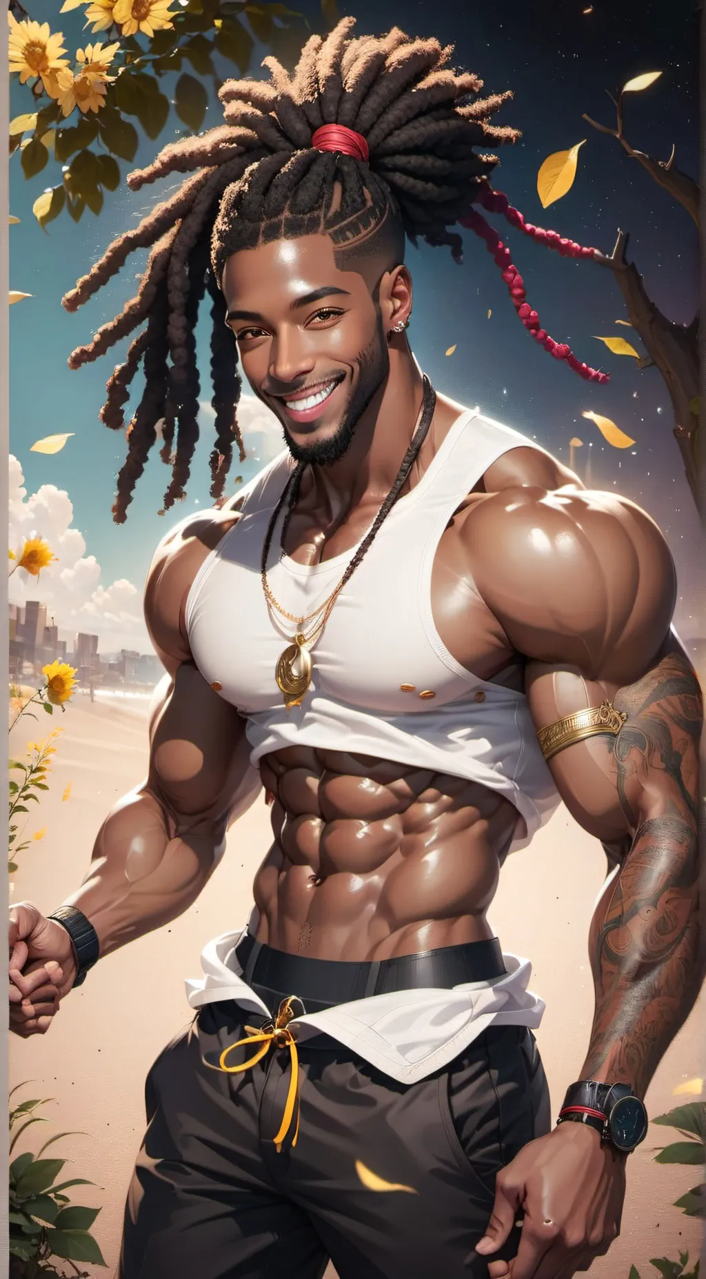 ai character: Kai background