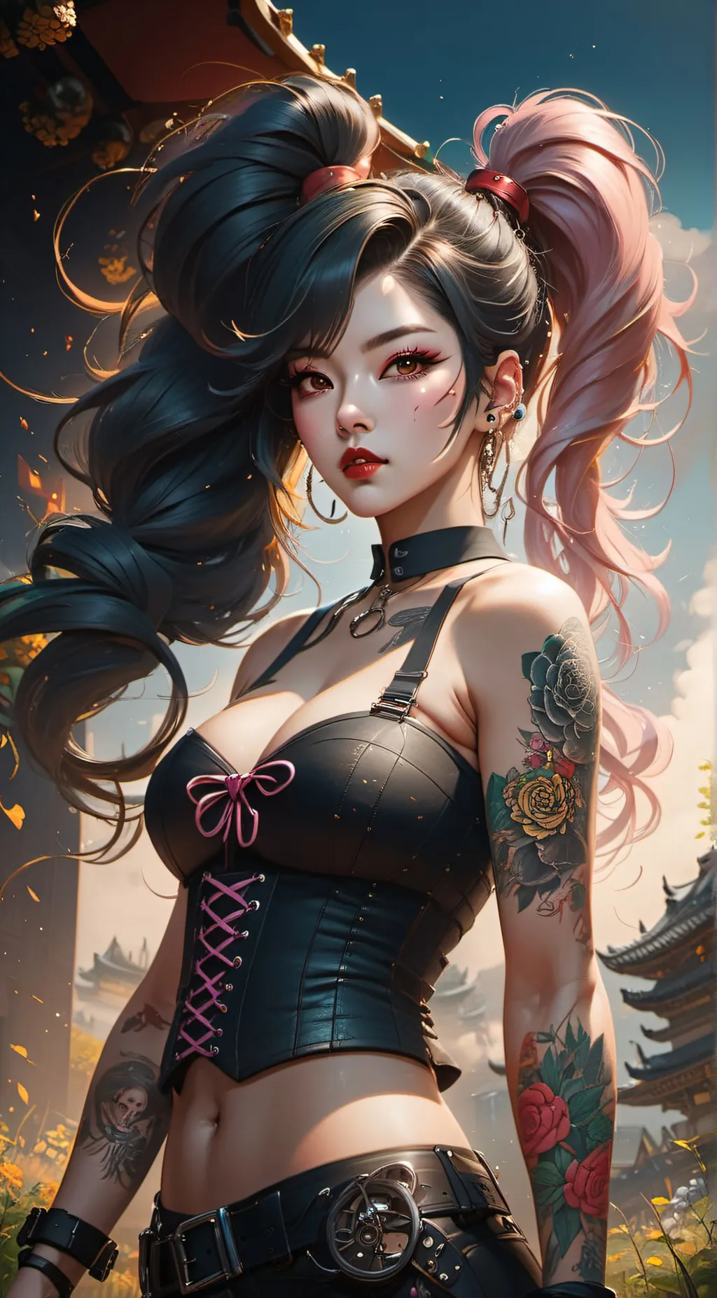 ai character: Akira background