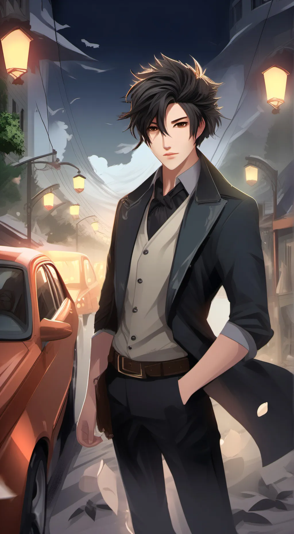 ai character: Kimpro background