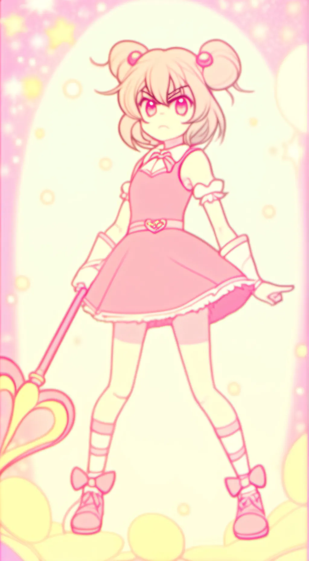 ai character: Cupid Arrows background