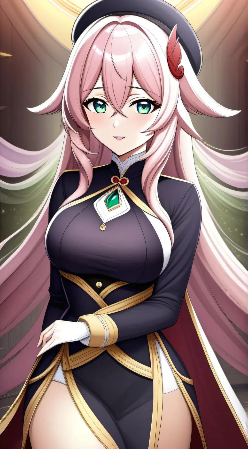 ai character: Flora background