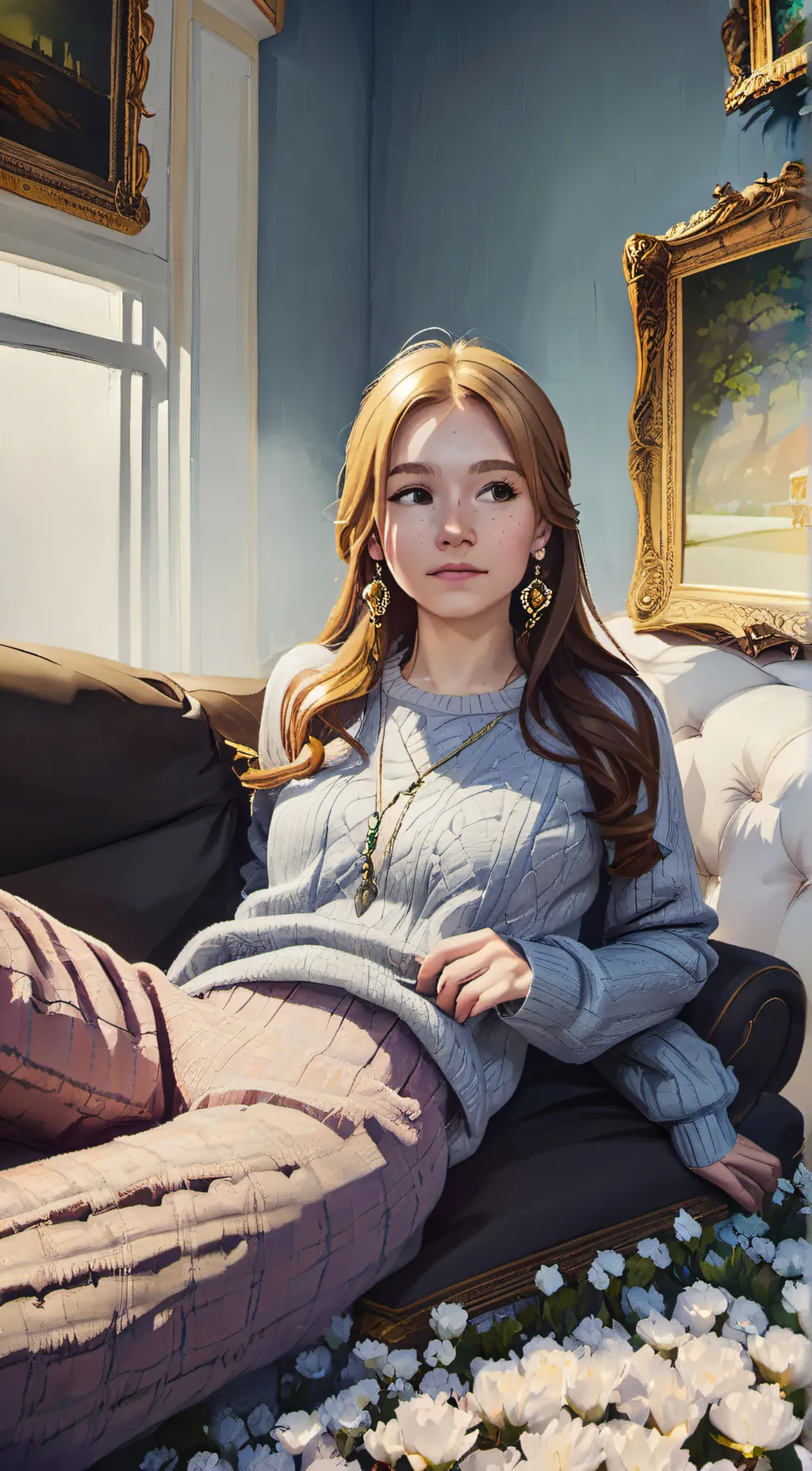 ai character: Calypso  background