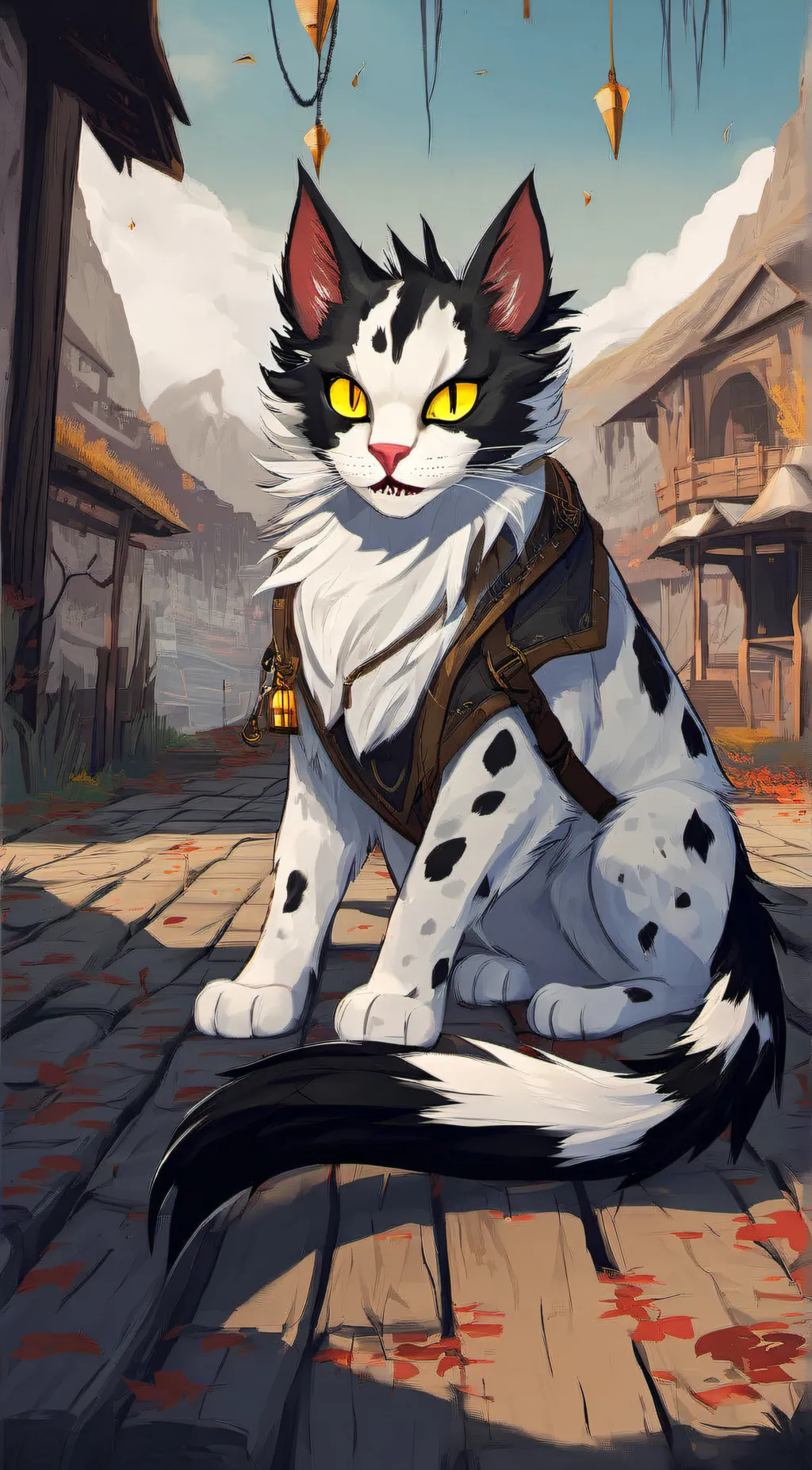 ai character: SwiftPaw background