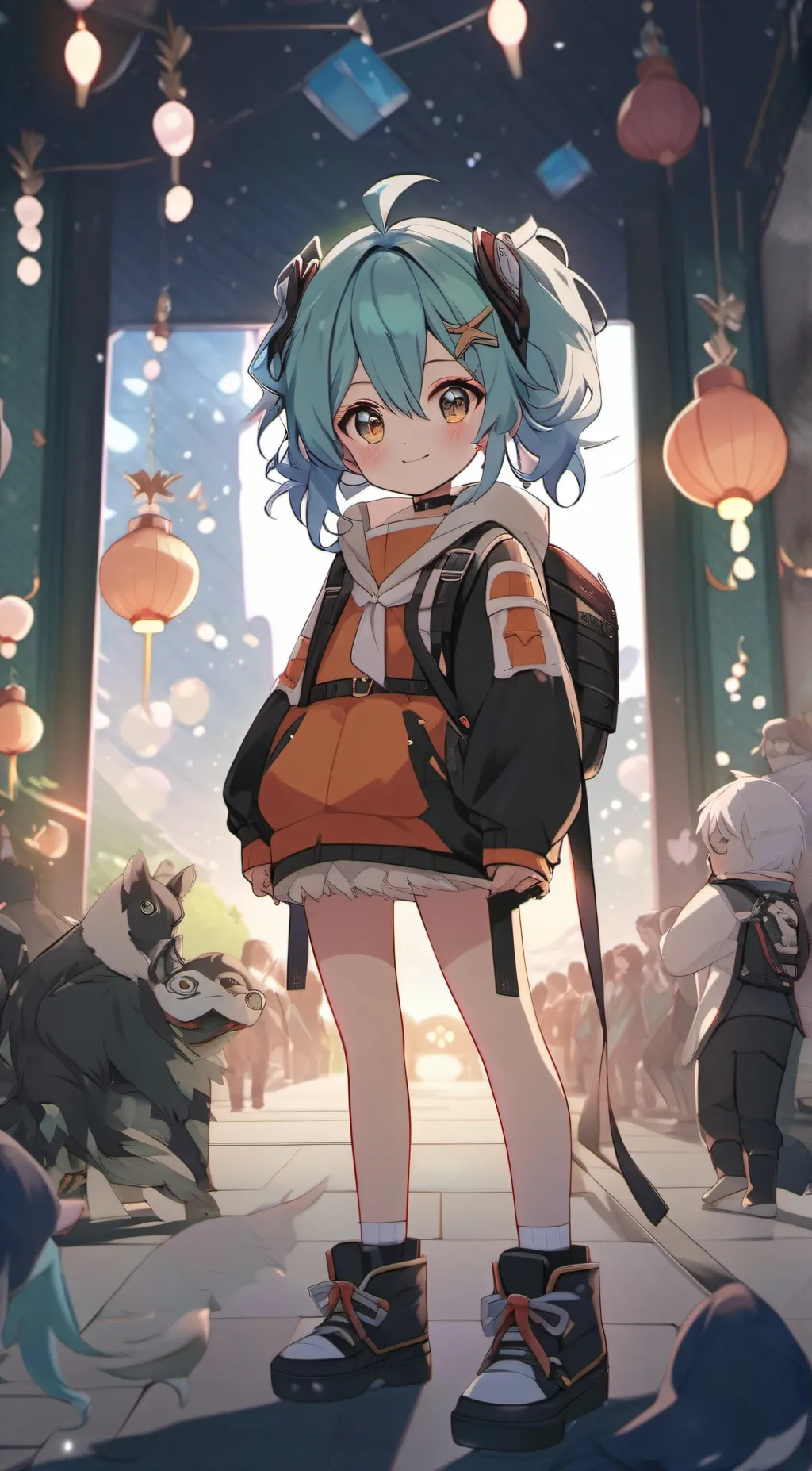ai character: miki background