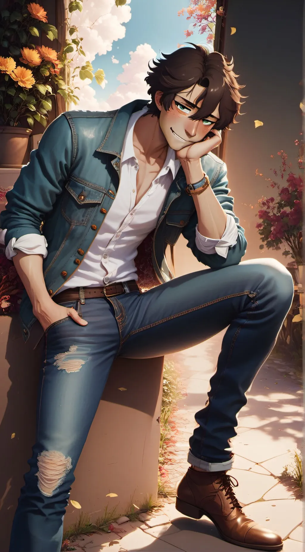 ai character: Mike background