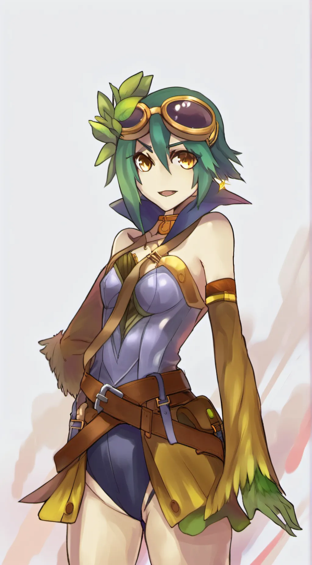 ai character: Pinna background