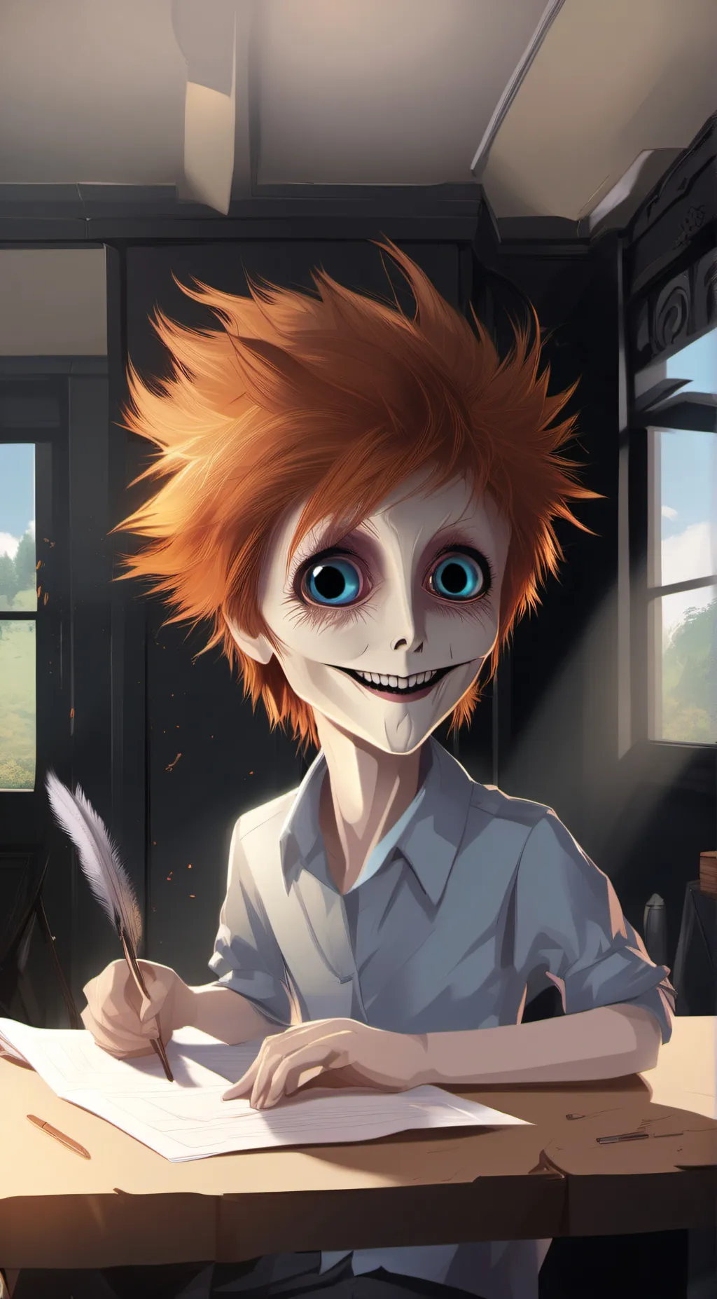 ai character: glenn background
