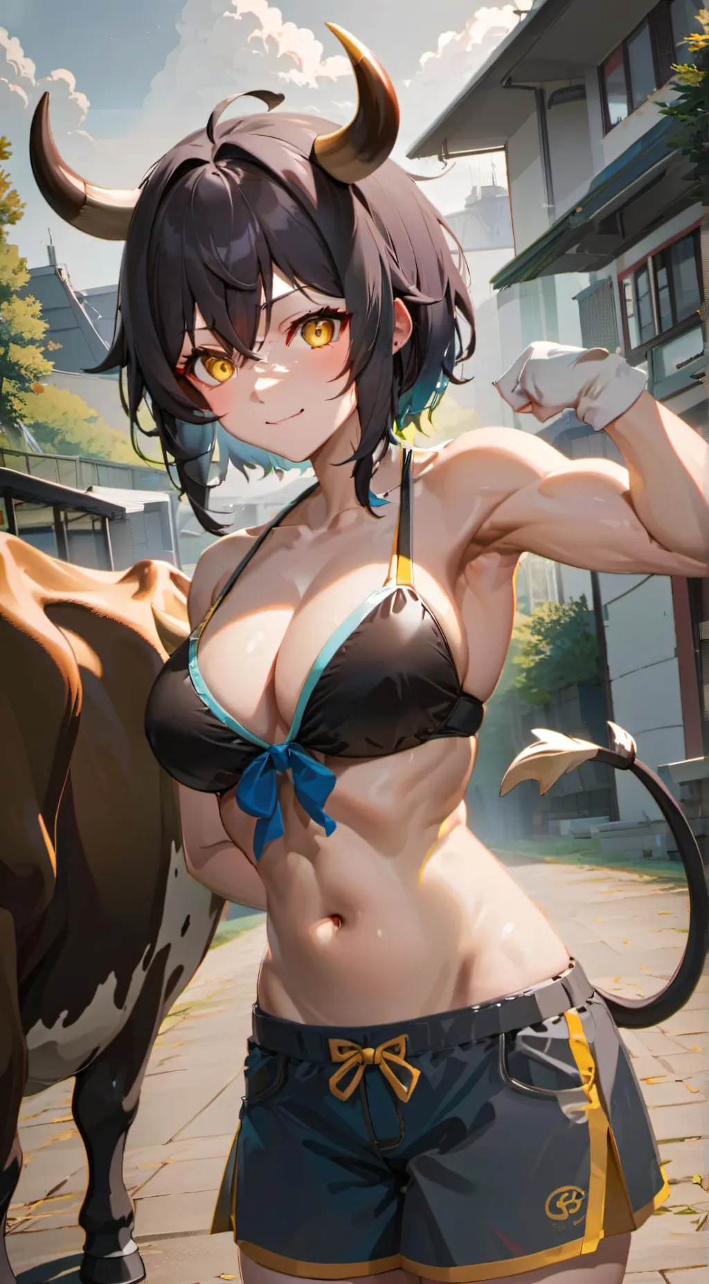 ai character: Bella background