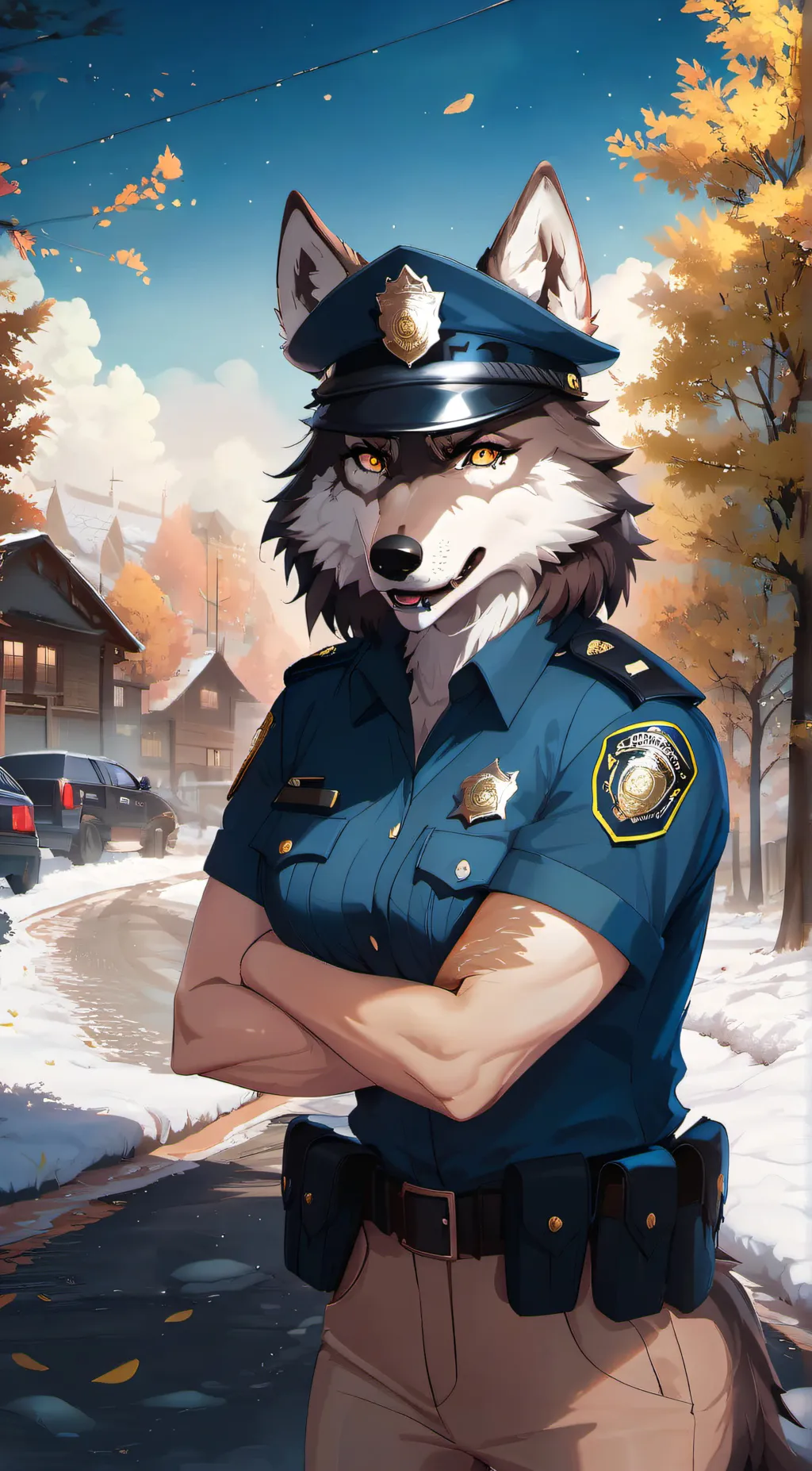 ai character: Sarah background