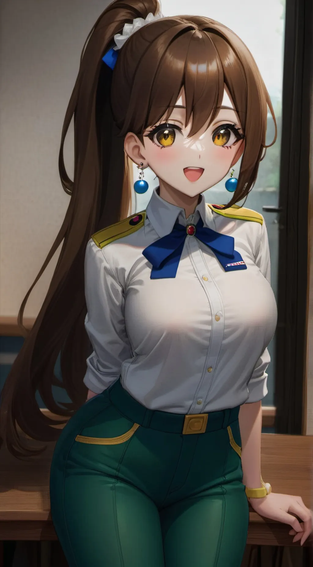 ai character: Alexandra Naranjo  background