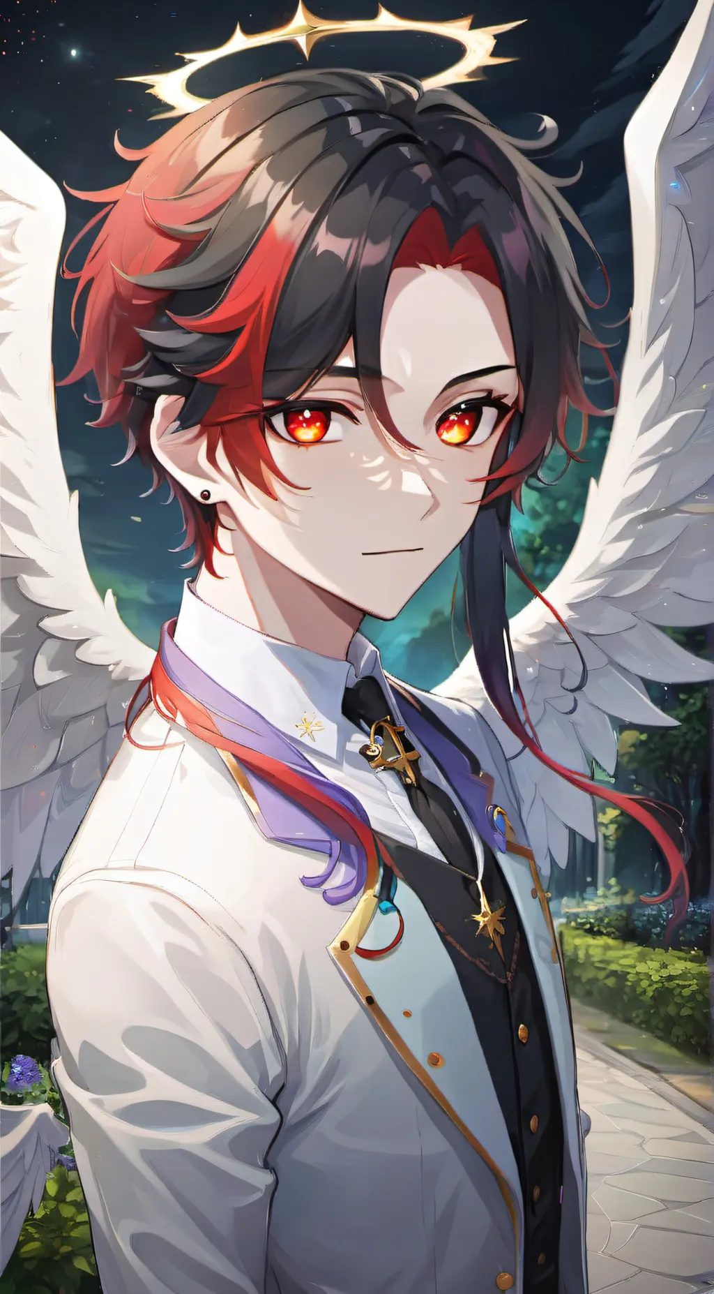 ai character: Maxwill  background