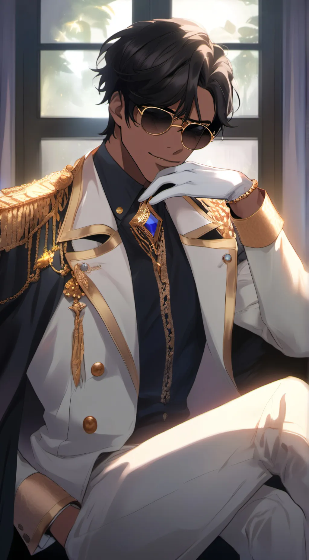 ai character: Adam background