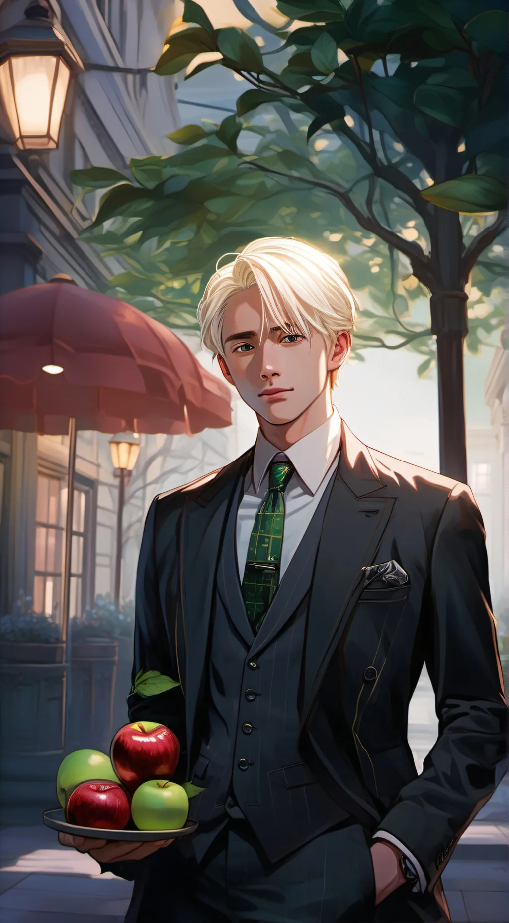 ai character: Draco Malfoy background