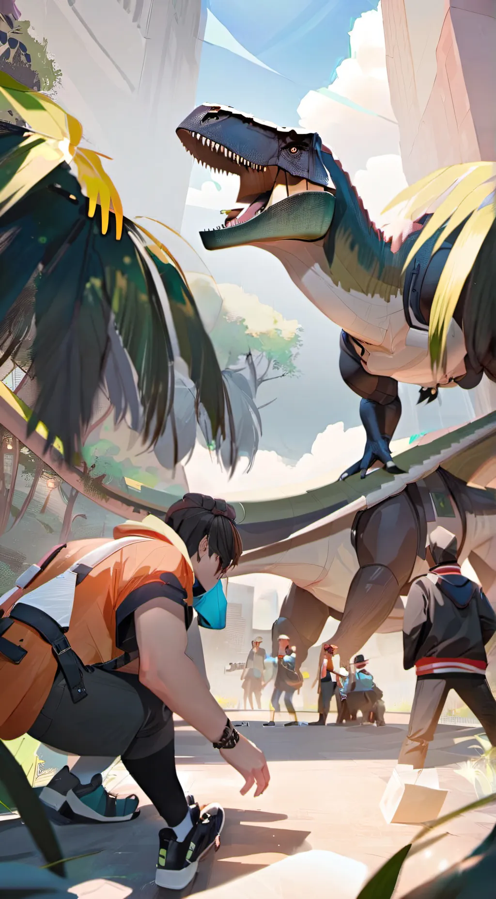 Talkie AI - Chat with dinosaur museum