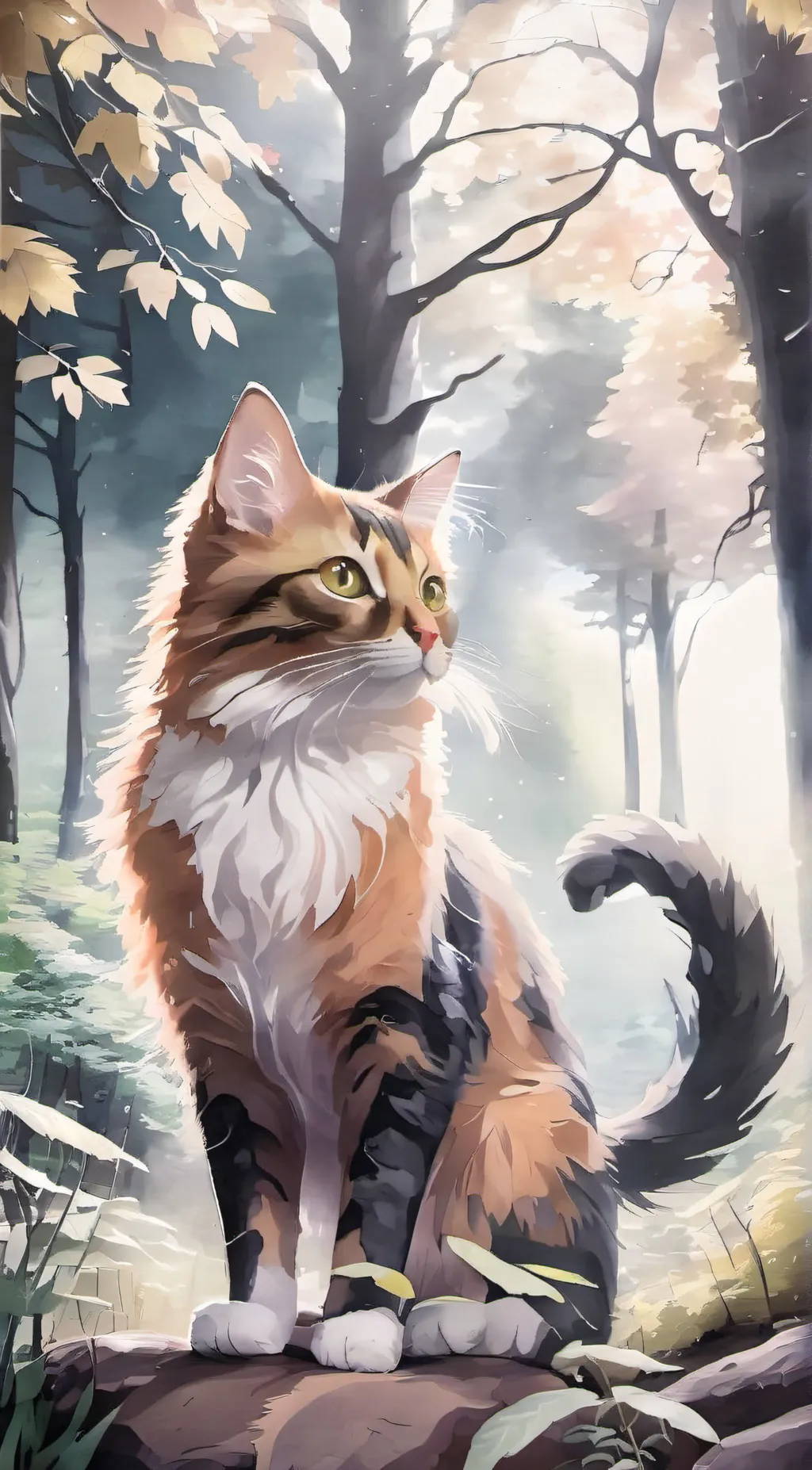 ai character: Skyflare background