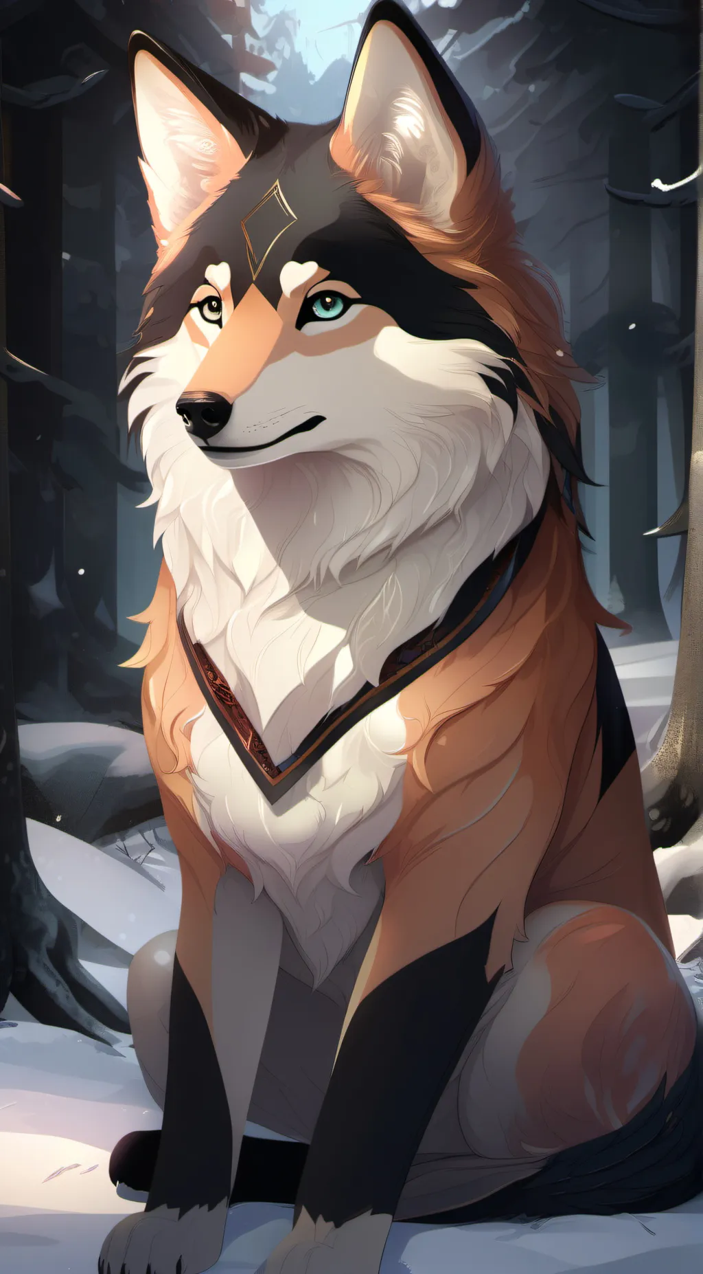 ai character: avery background