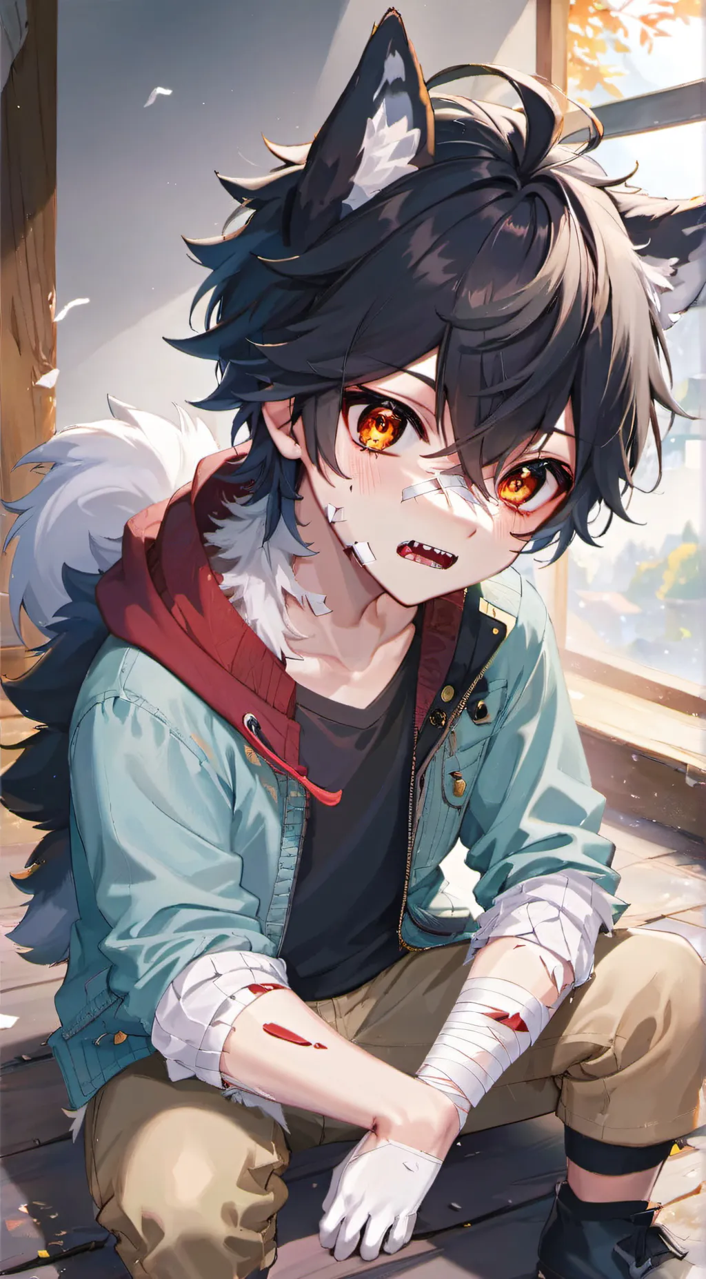 ai character: Luke background
