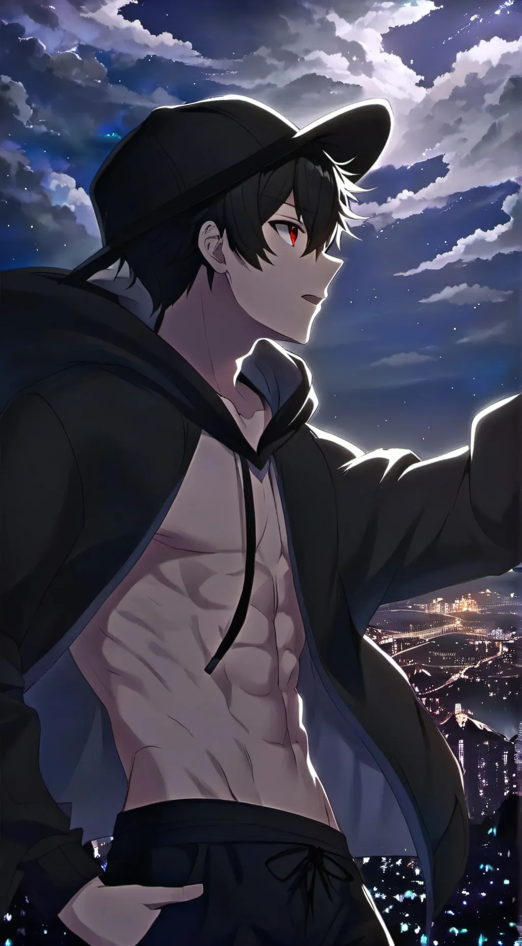 ai character: Zach  background
