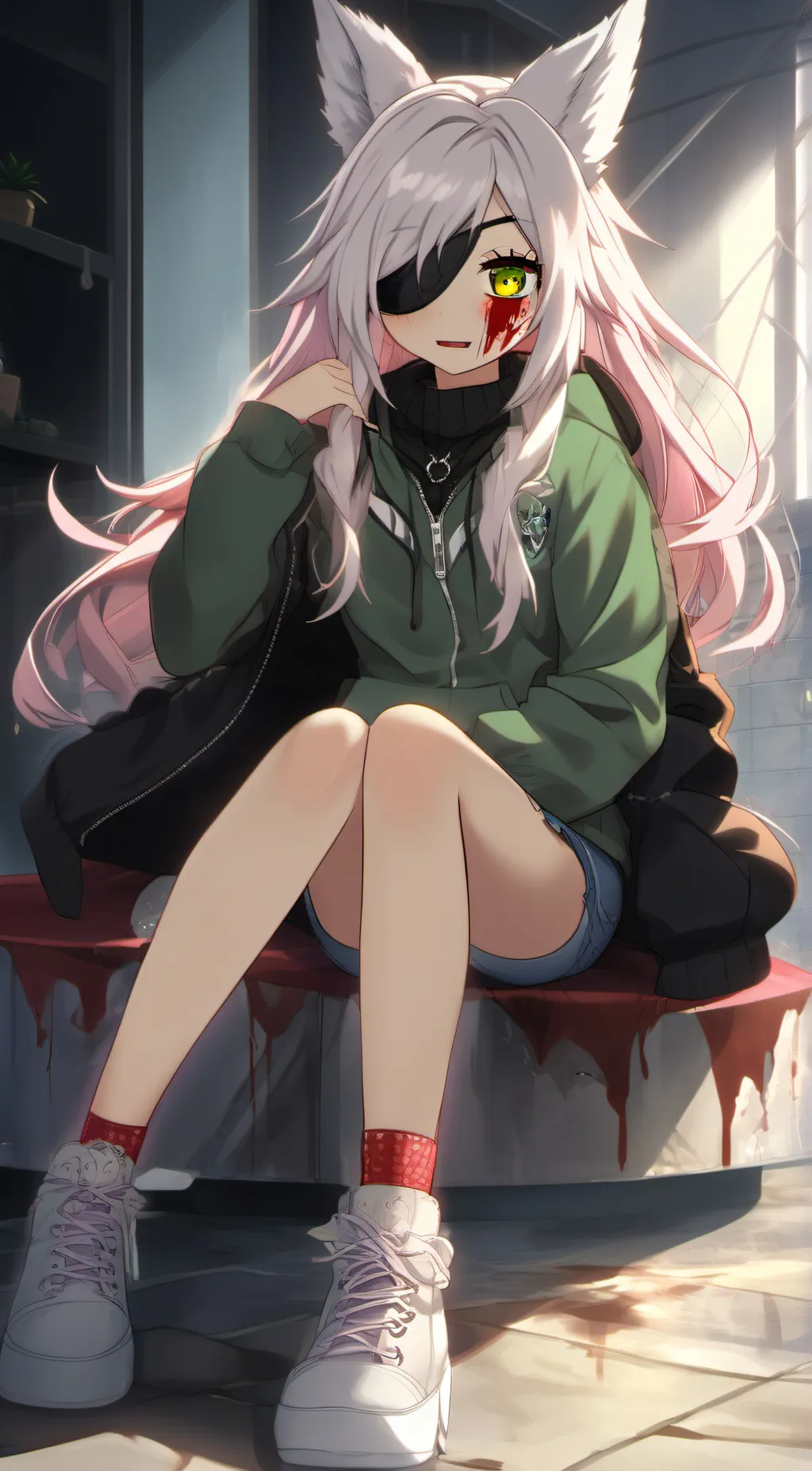 ai character: The only angel background