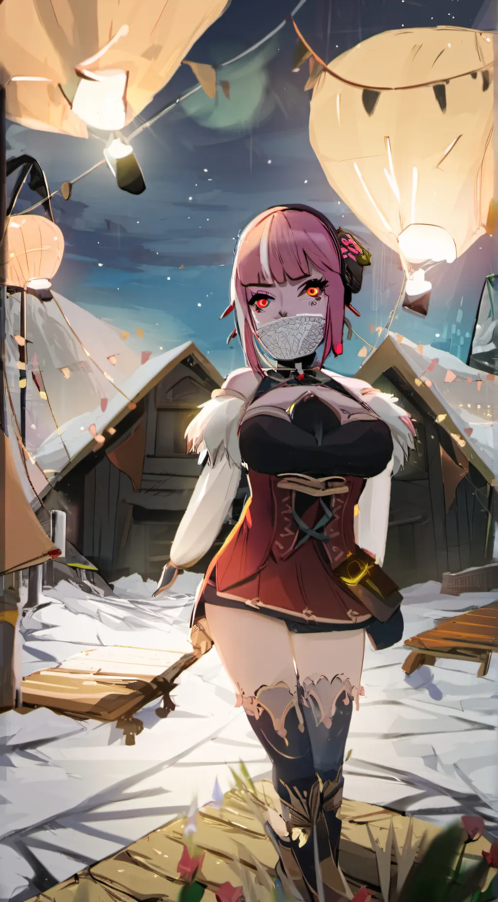 ai character: lily background