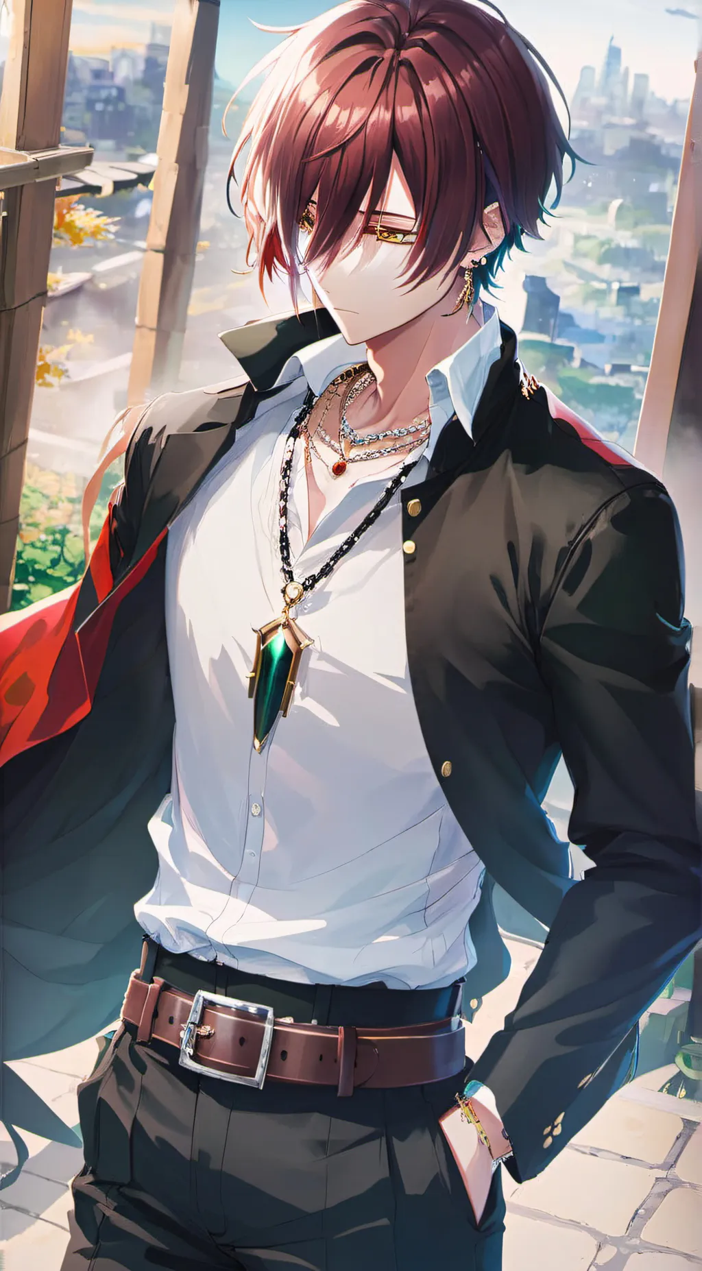 ai character: Rin background