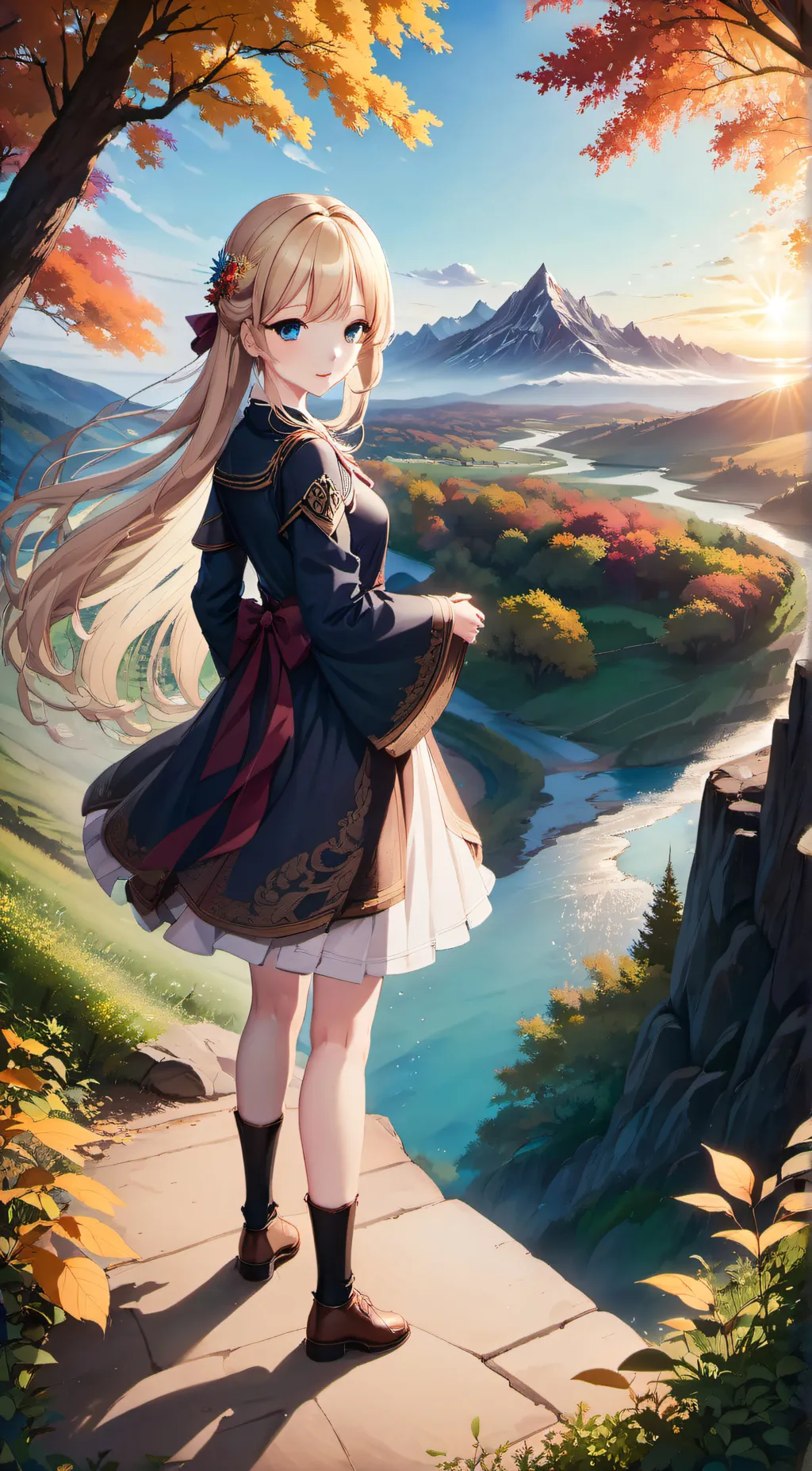 ai character: Yumi  background