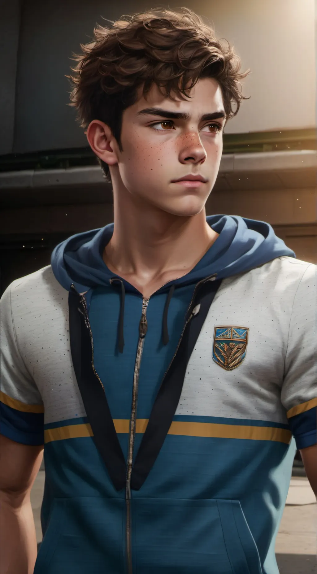 ai character: Tony background