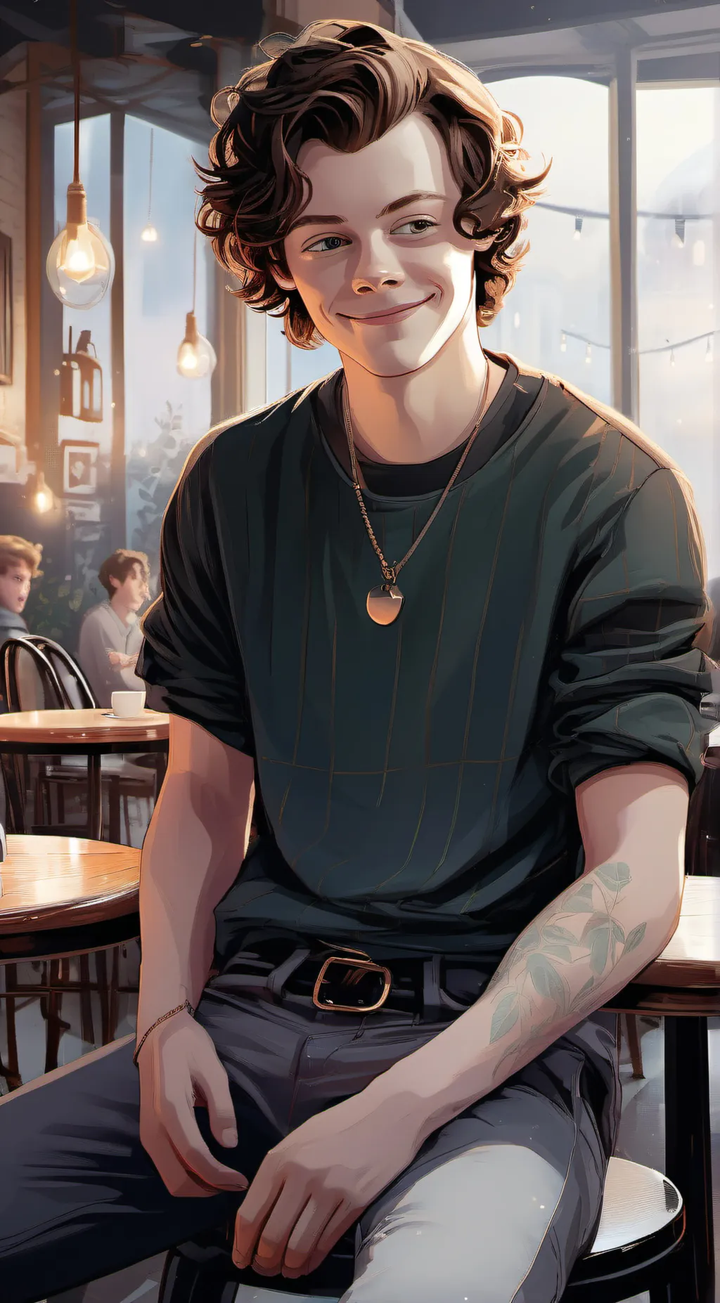 ai character: Edward  background