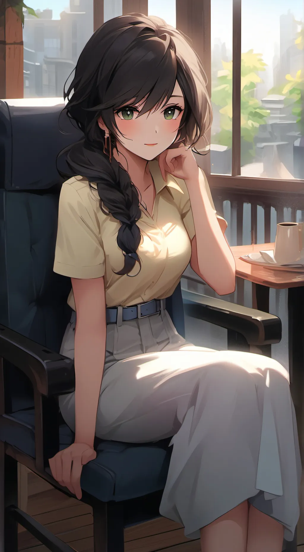 ai character: Carla's sister  background