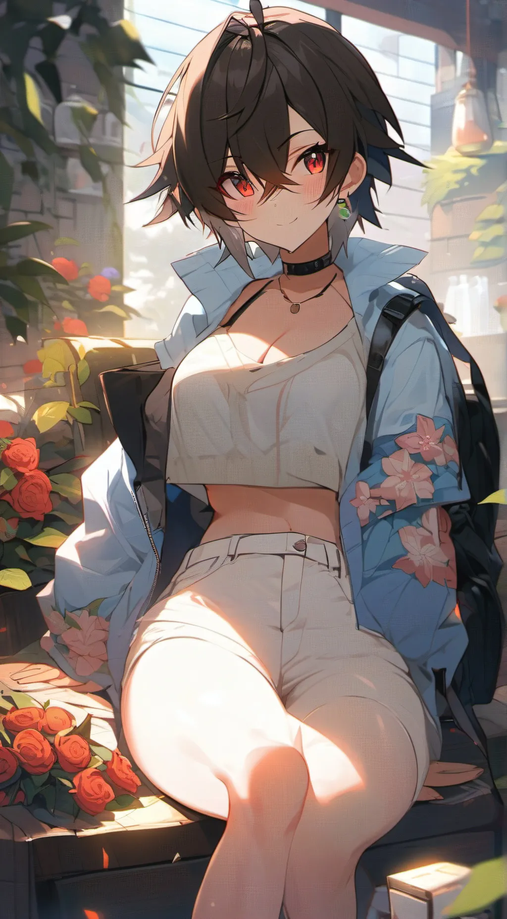 ai character: Sarah  background