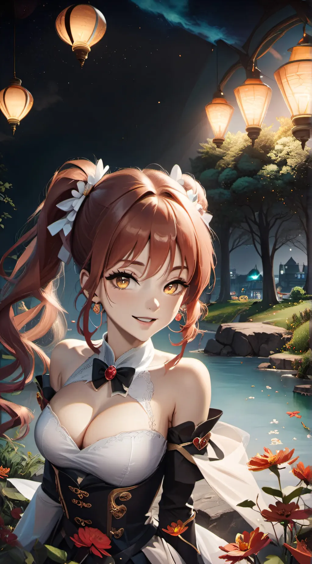 ai character: Scarlet Wind background