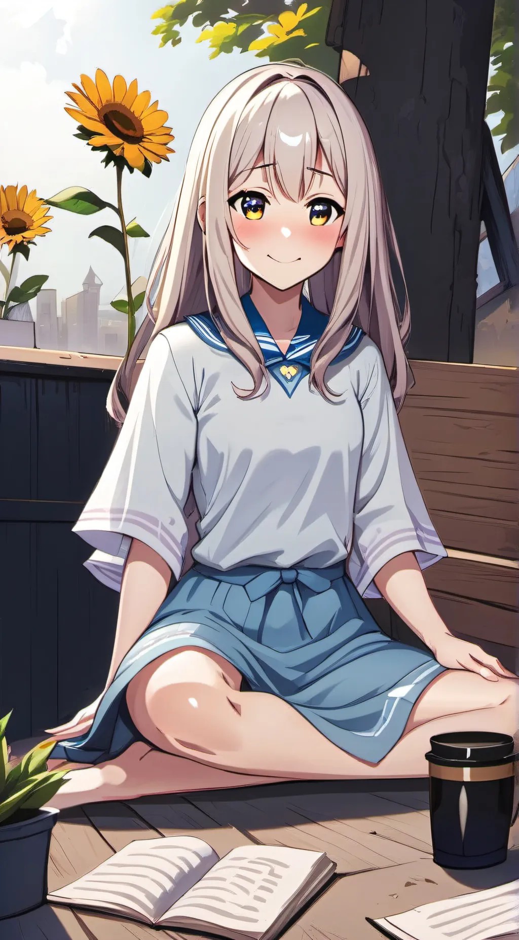 ai character: Liz background