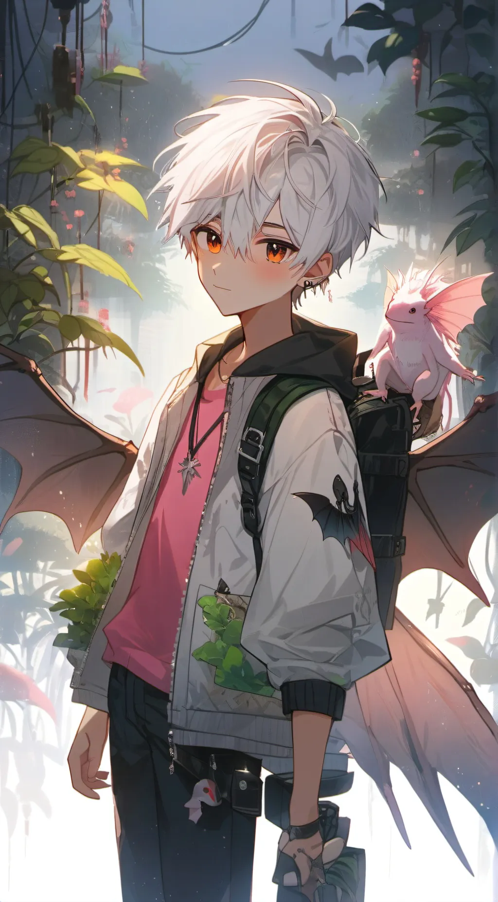ai character: Snowstar background