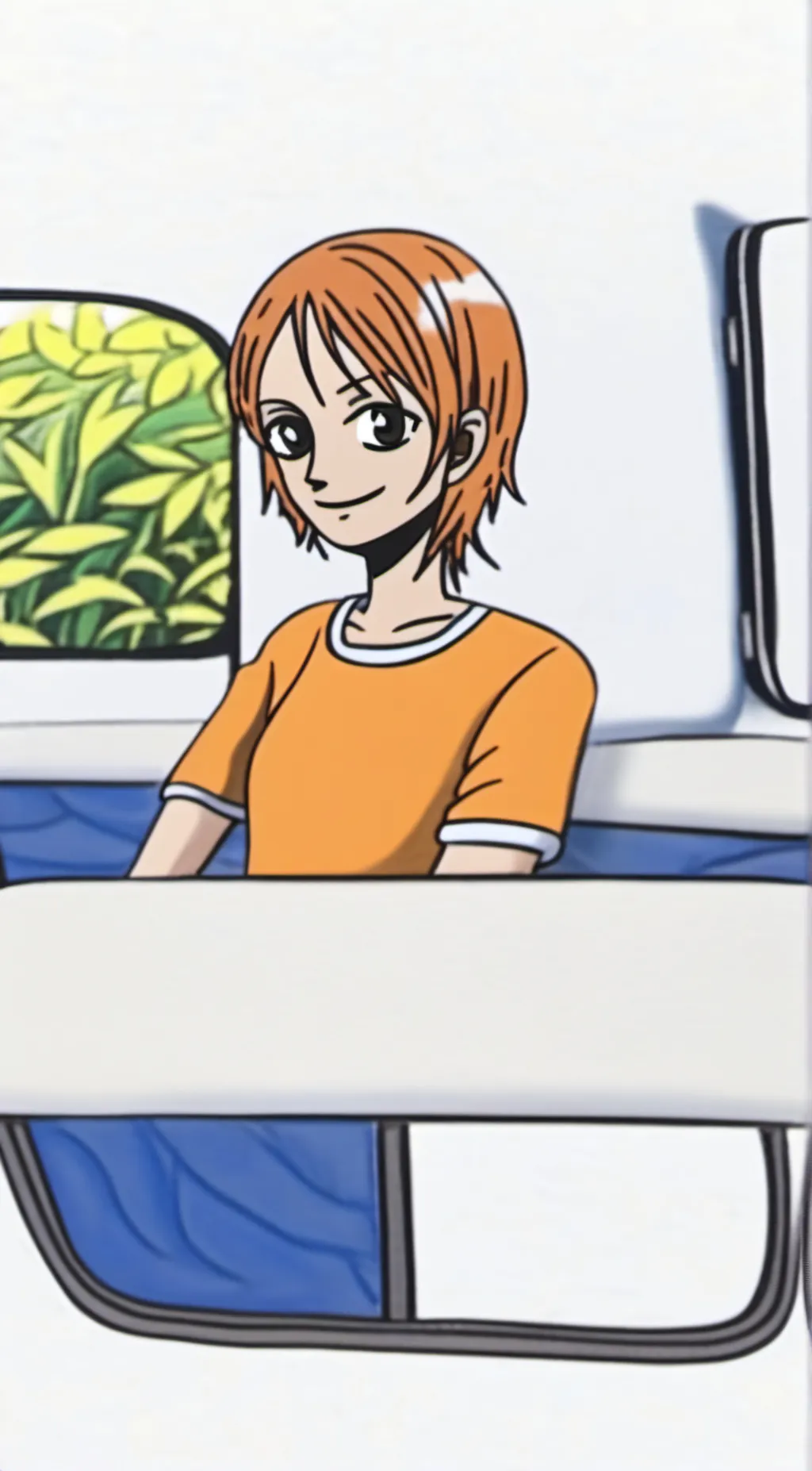 ai character: Nami background