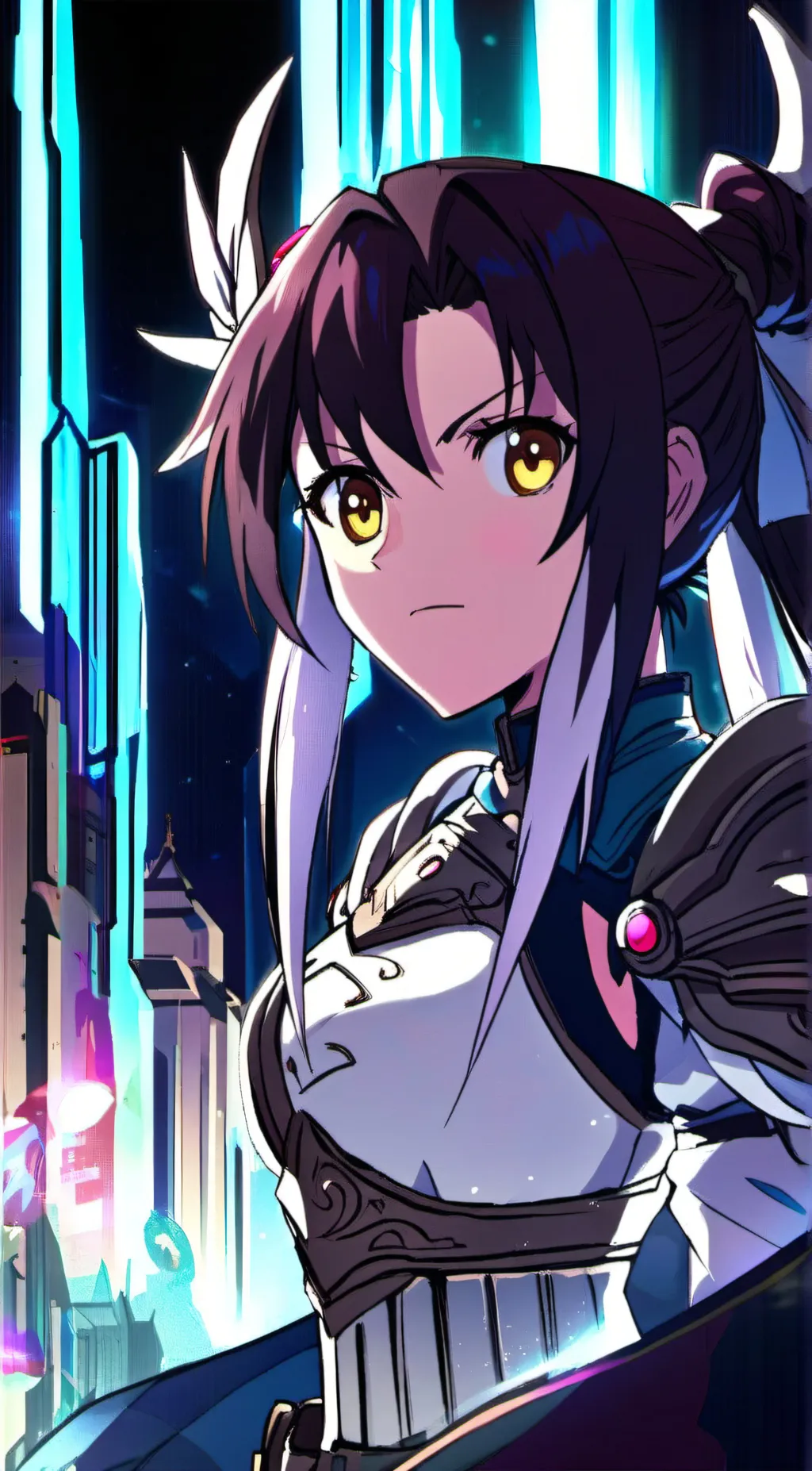 ai character: Dazzling Daisy  background
