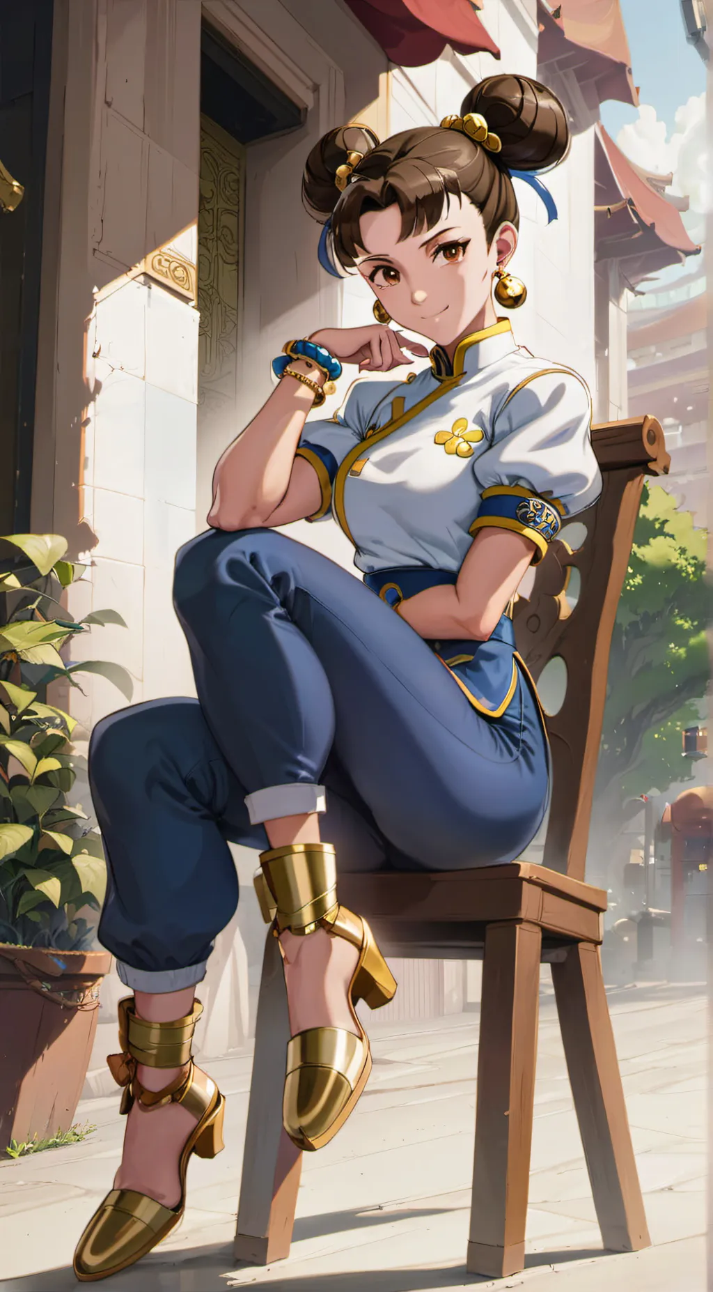 ai character: Chun-Li background