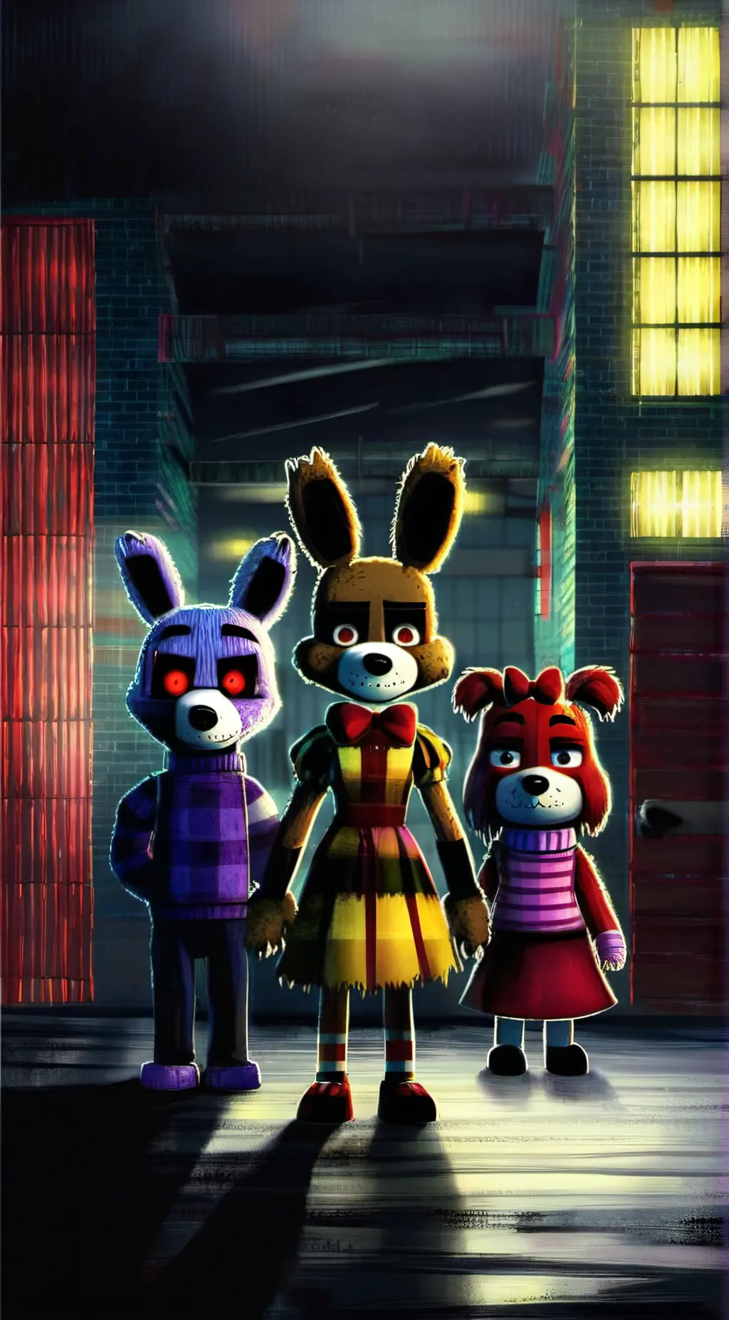 ai character: fnaf movie background