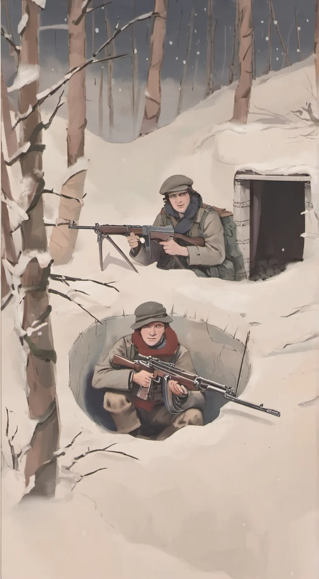 ai character: Lt. Zimmerman  background