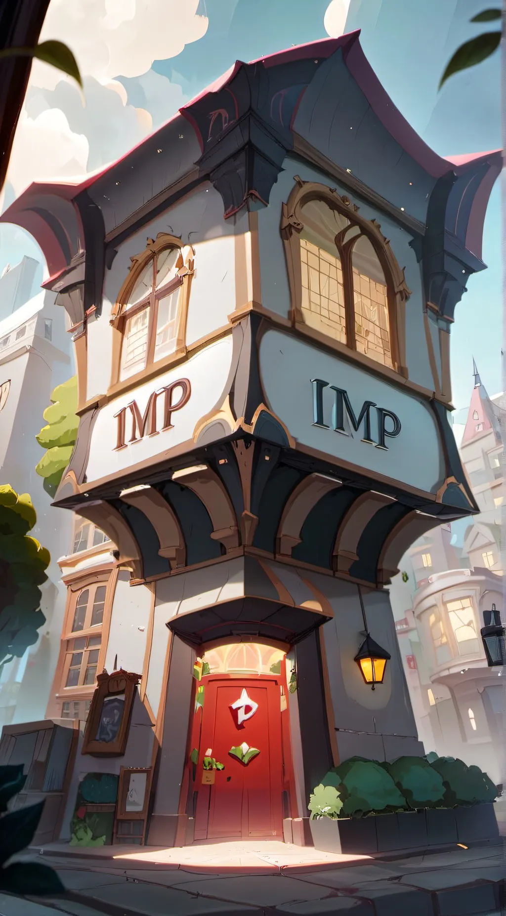 ai character: Helluva Boss (Imp) background