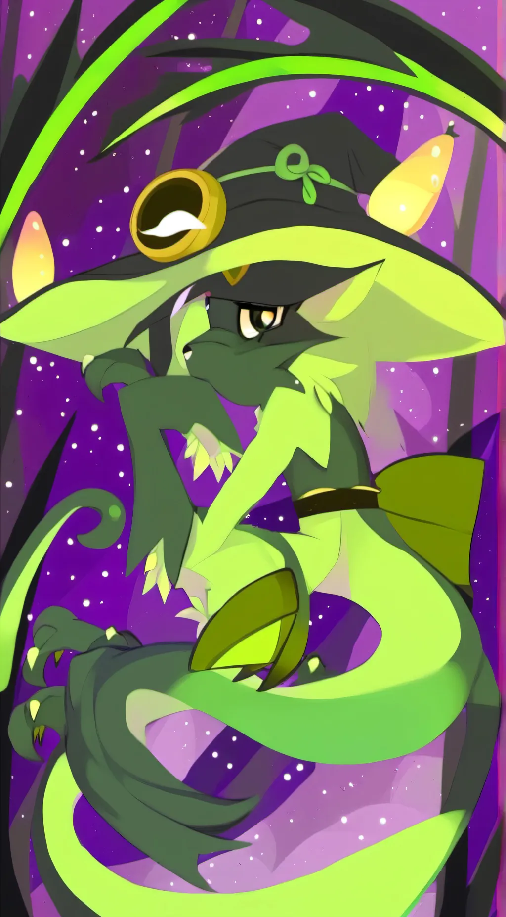 ai character: witchbrew background