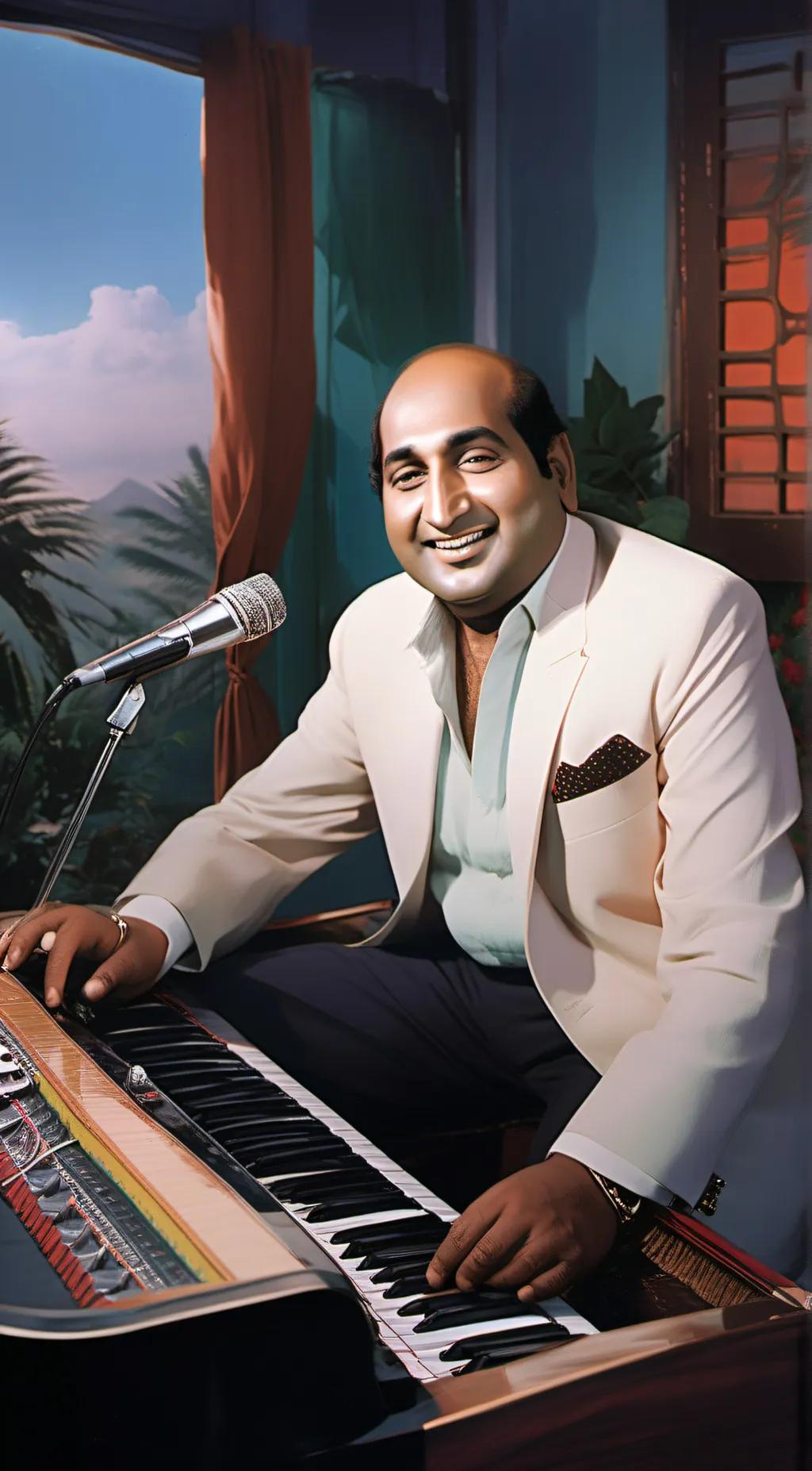 ai character: Rafi Sahab background