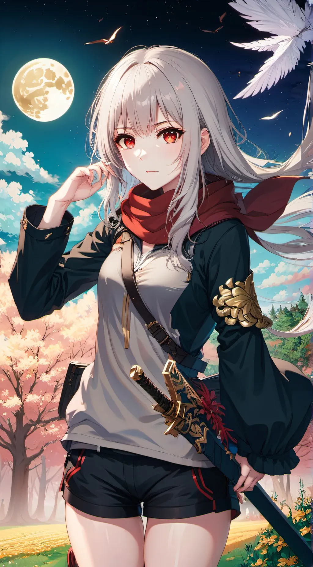 ai character: Yoru background