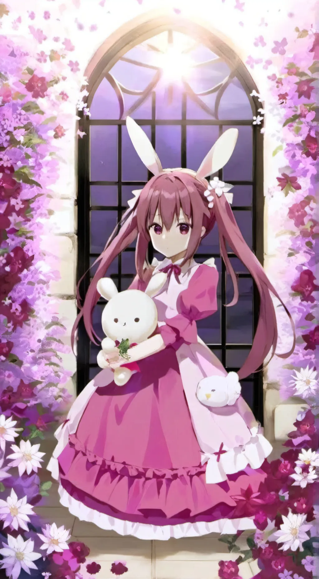 ai character: kanae~san background