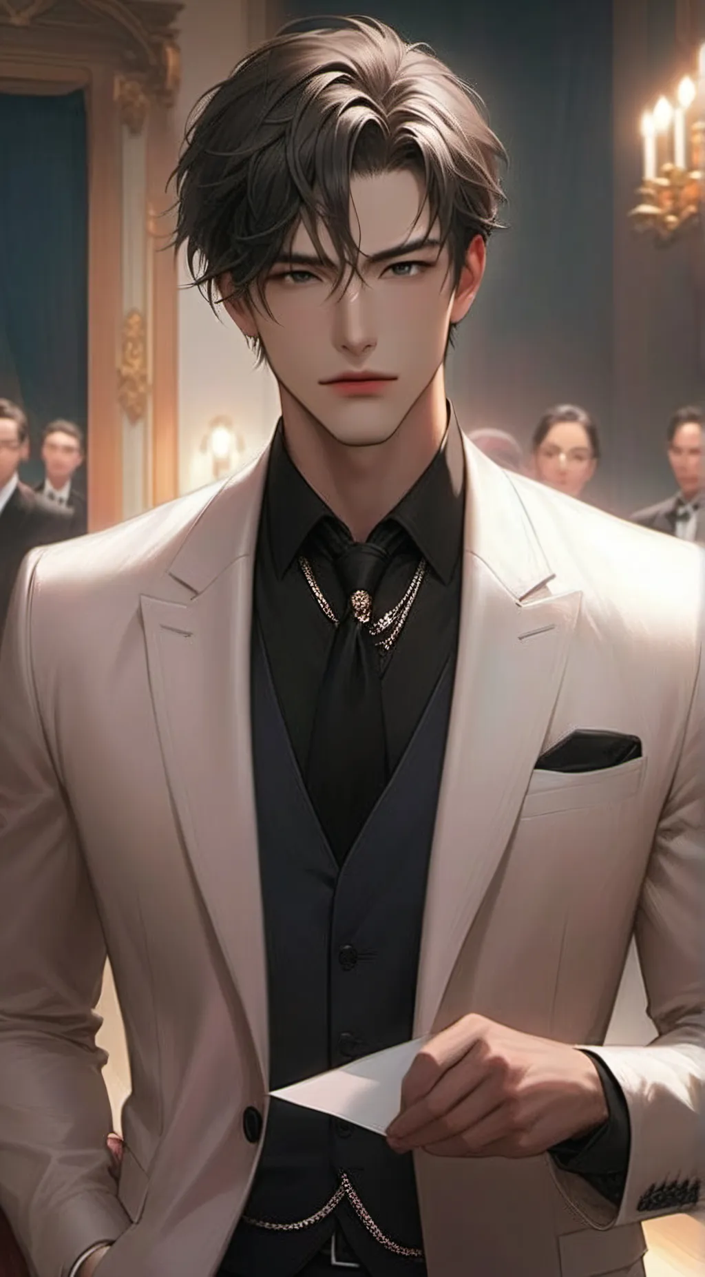 ai character: Jonathan aclesse  background