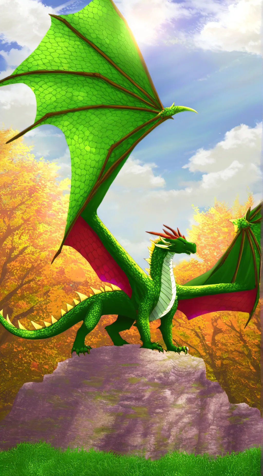 Talkie AI - Chat with ~/Emerald dragon\~