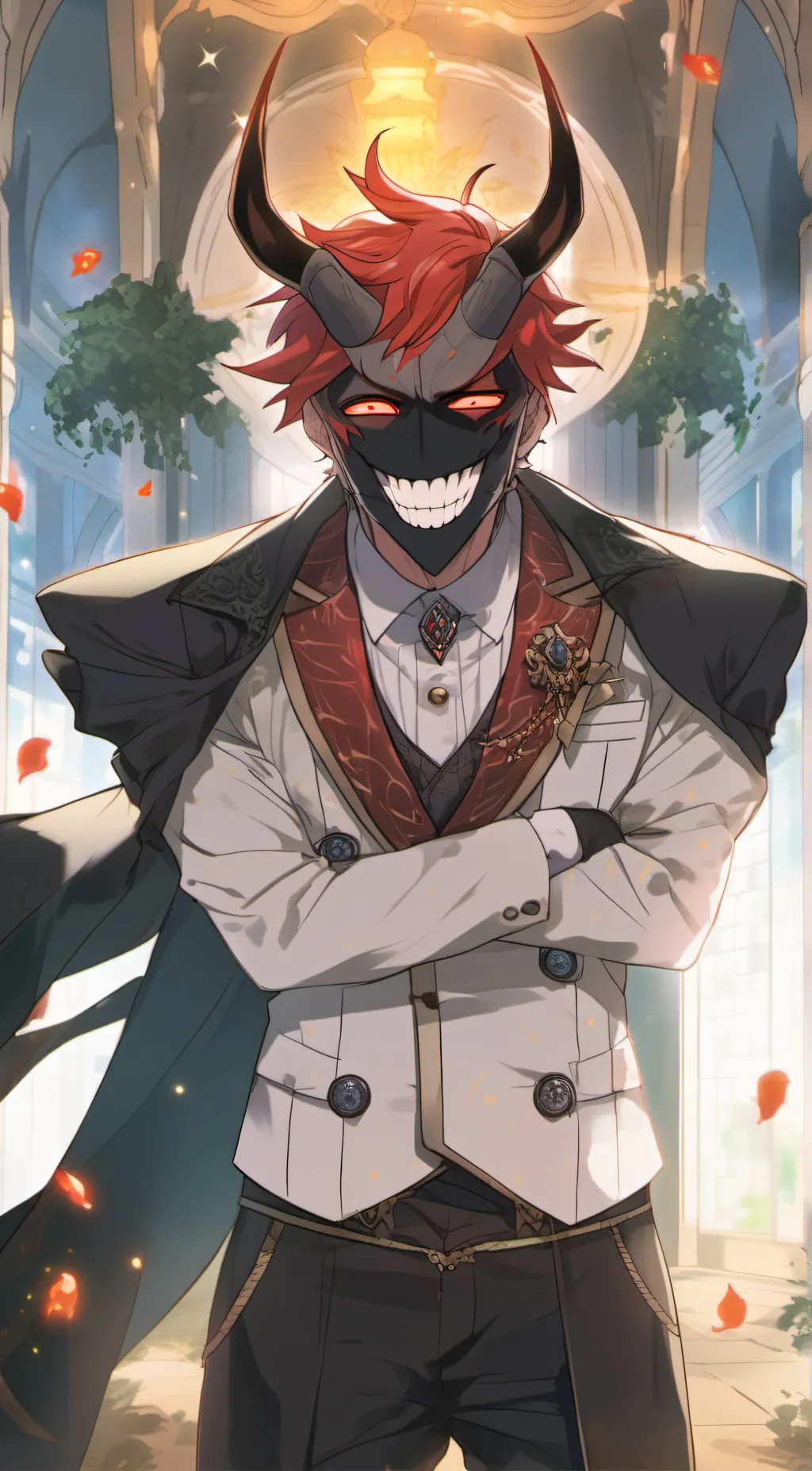 ai character: Alastor  background